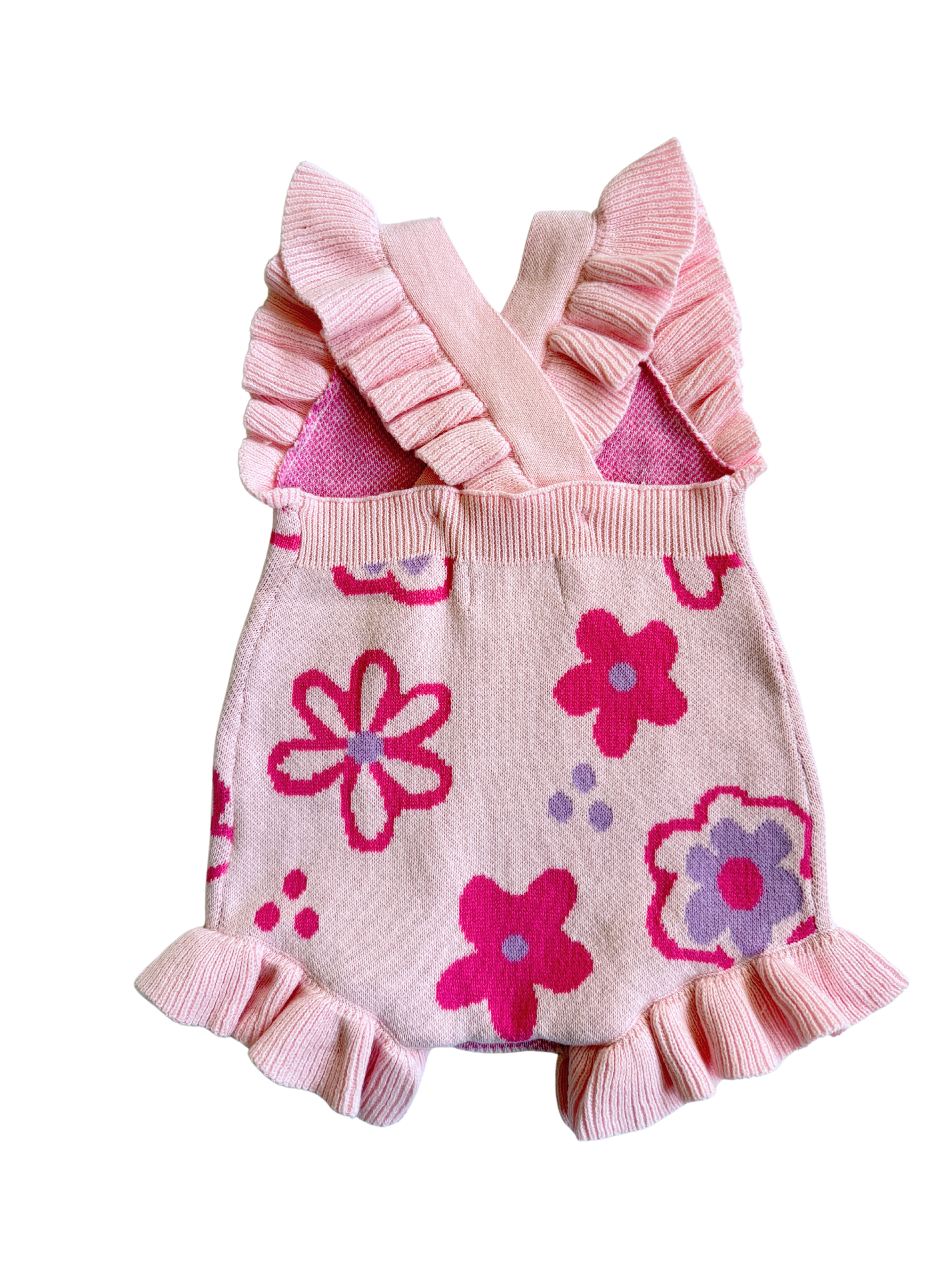 Wildflower Dreams Romper - Powder Pink