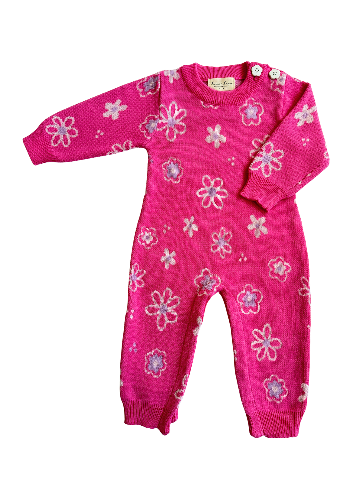 Wildflower Dreams Jumpsuit - Peony Pink