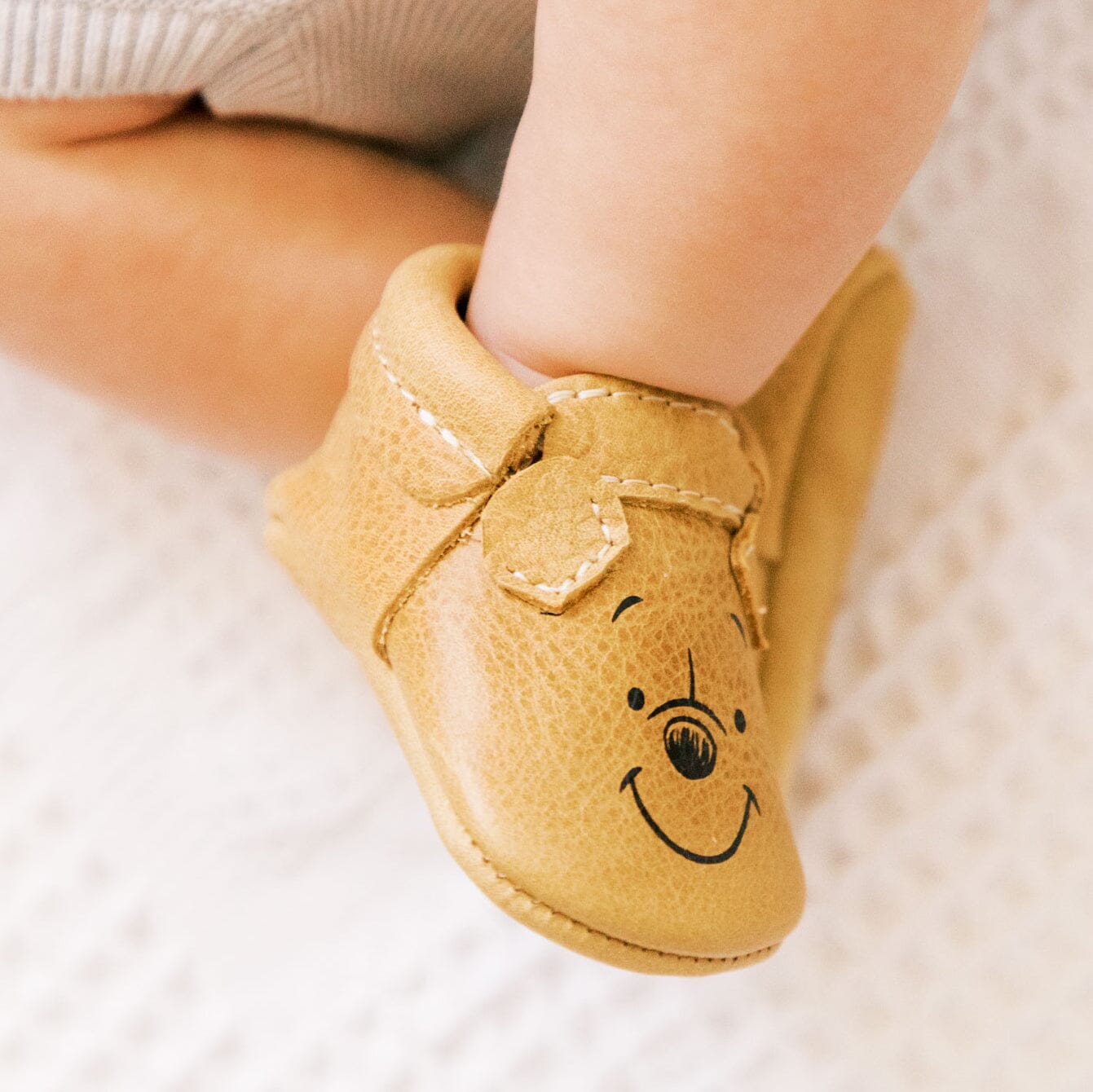 Pooh Bear City Baby Shoe