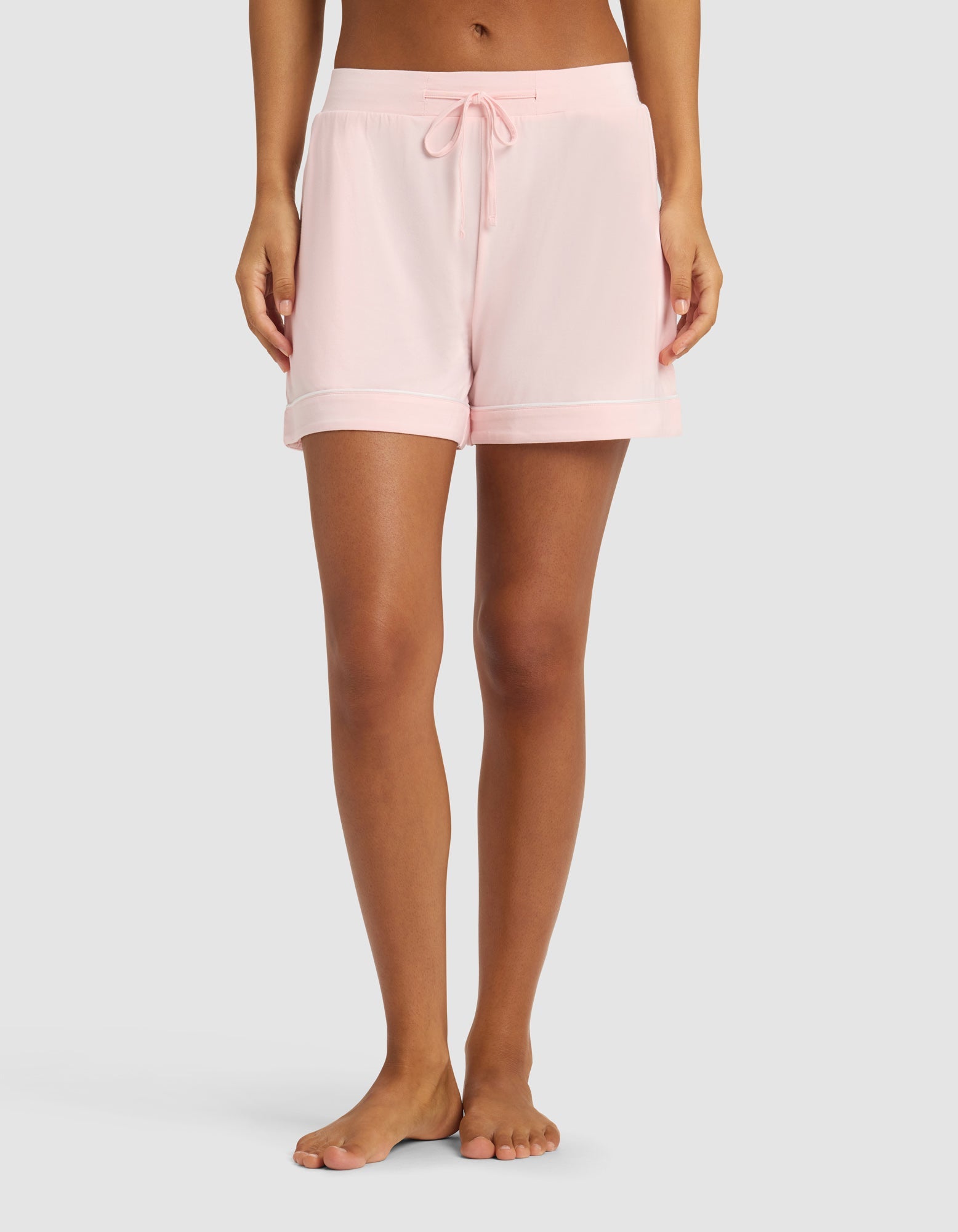 Women's Bamboo Stretch-Knit Short Sleeve Pajama Set