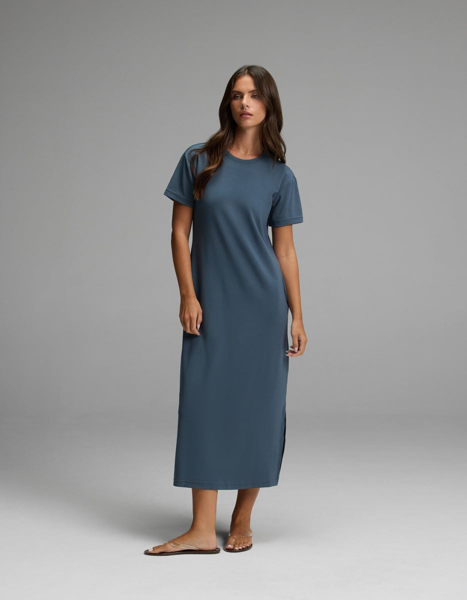 Women's Brushed Bamboo Midi Dress