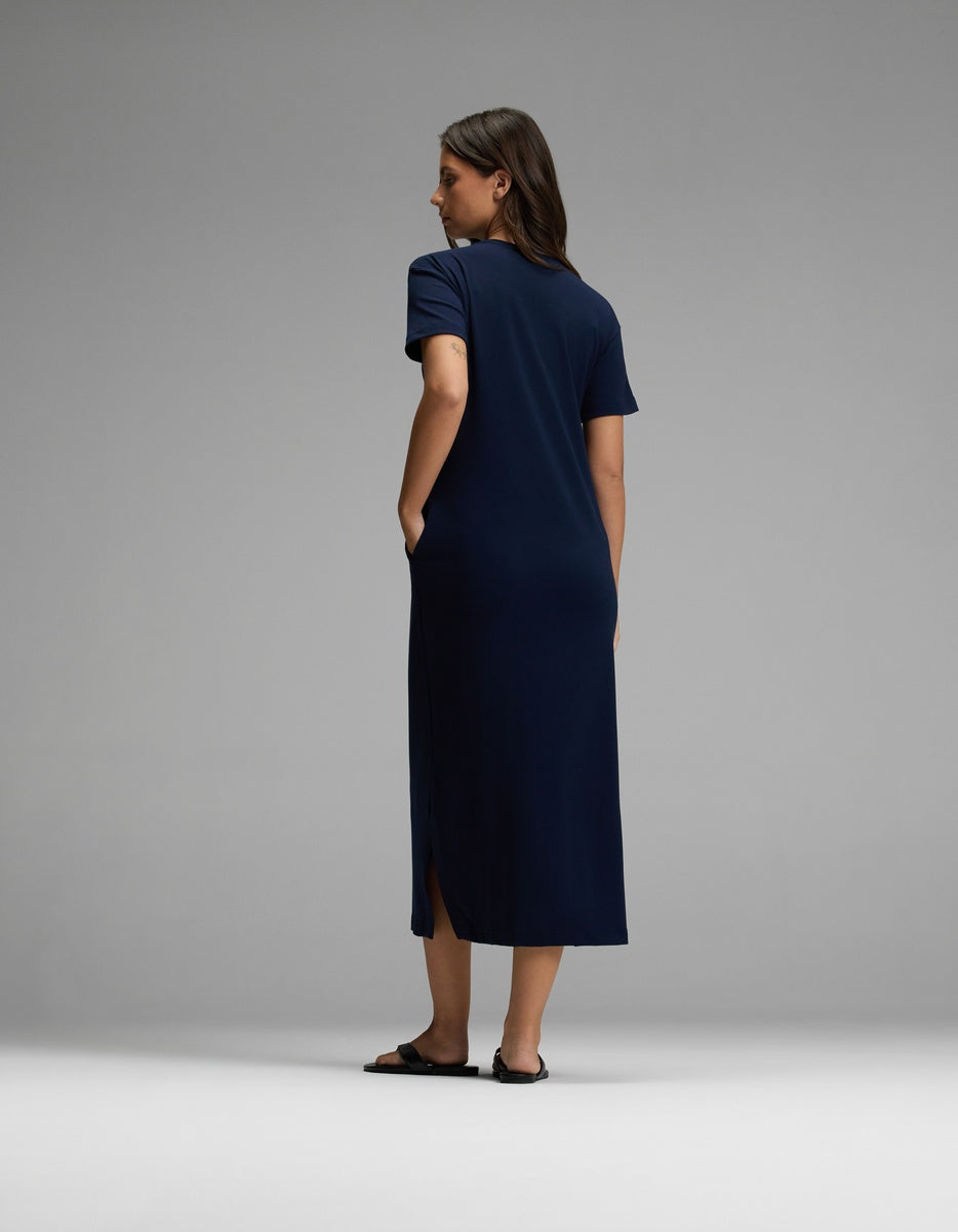 Women's Brushed Bamboo Midi Dress