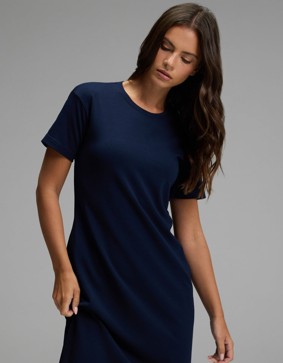 Women's Brushed Bamboo Midi Dress