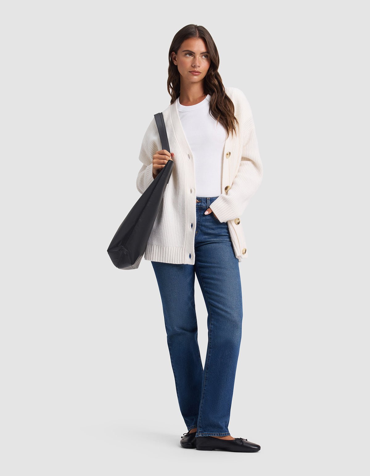 Oversized Sunday Cashmere Cardigan