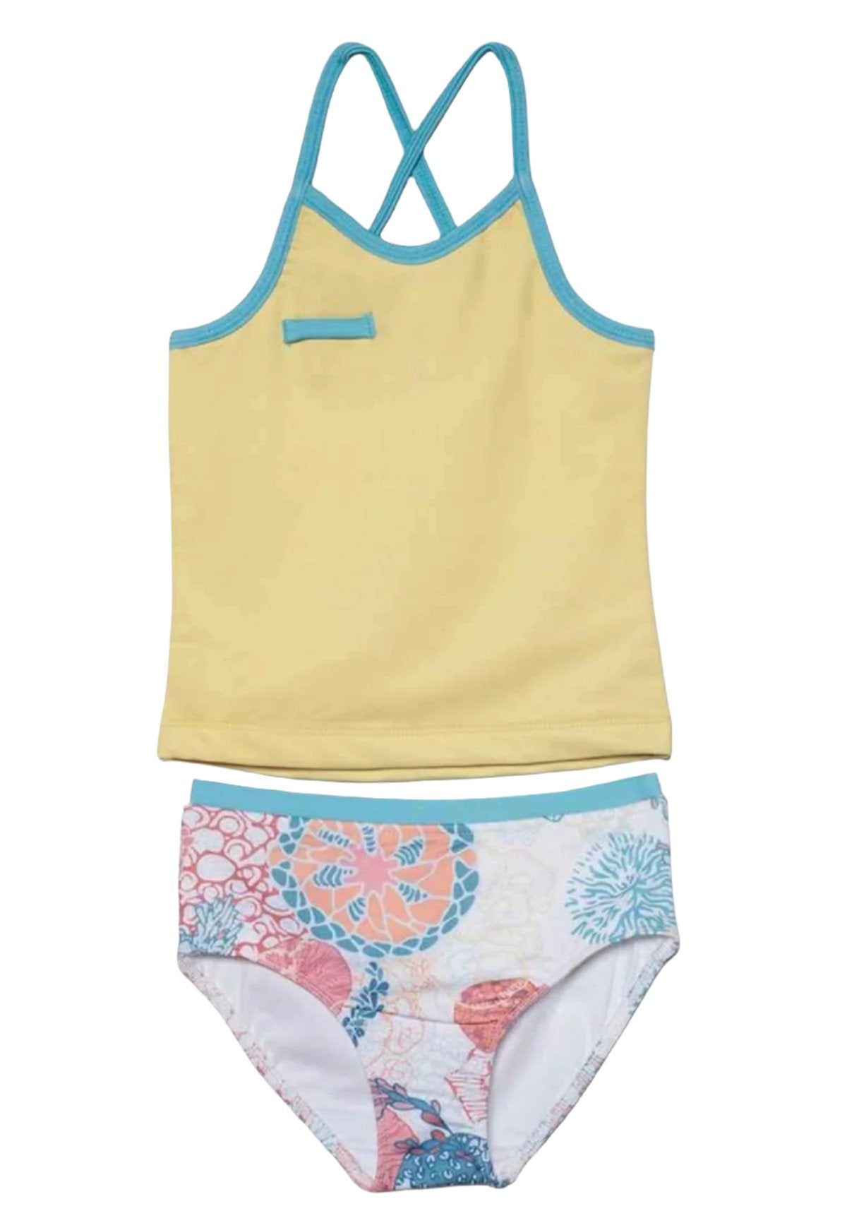 Simone Tankini Set - Coral