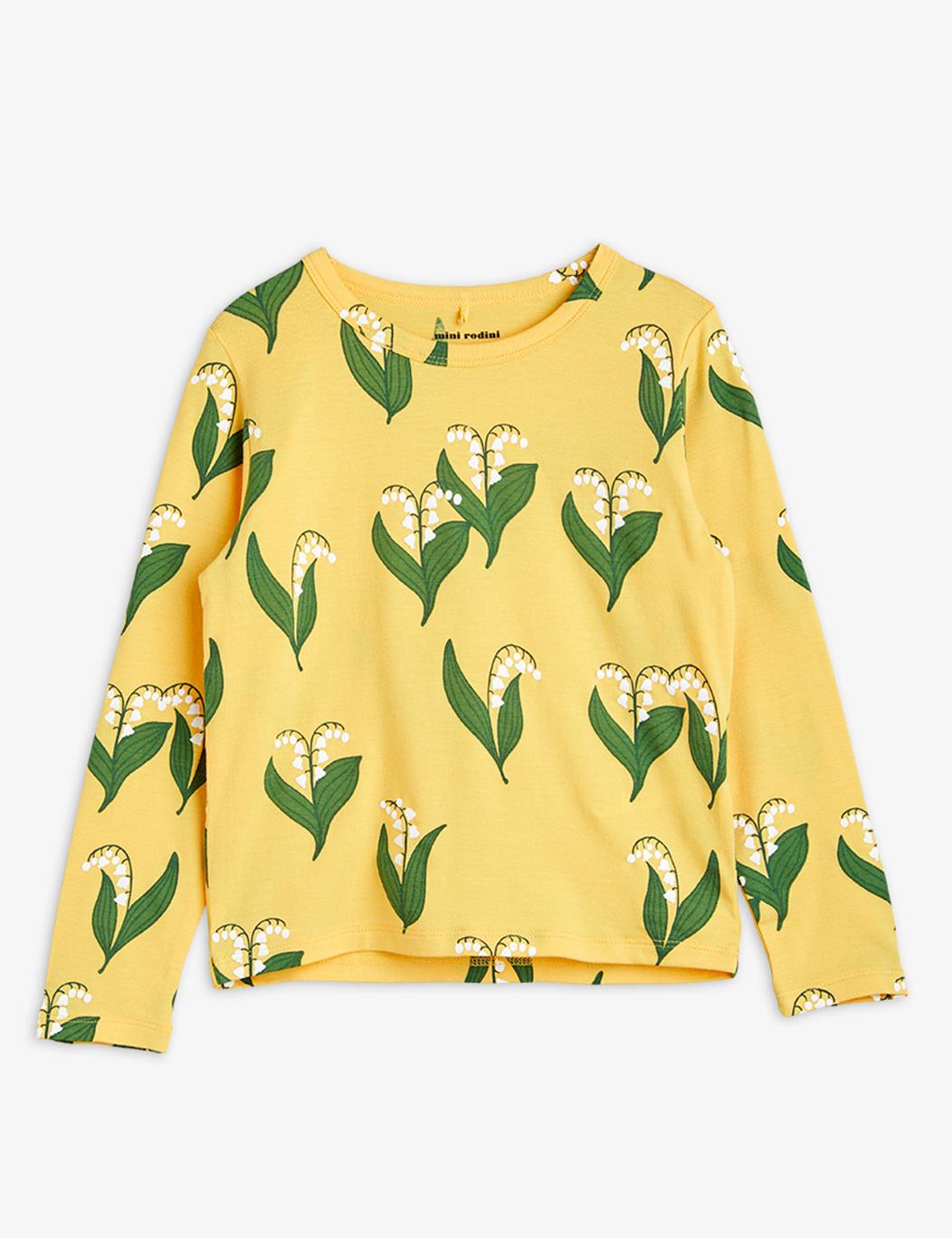 Lily Of The Valley Ls Tee - Yellow