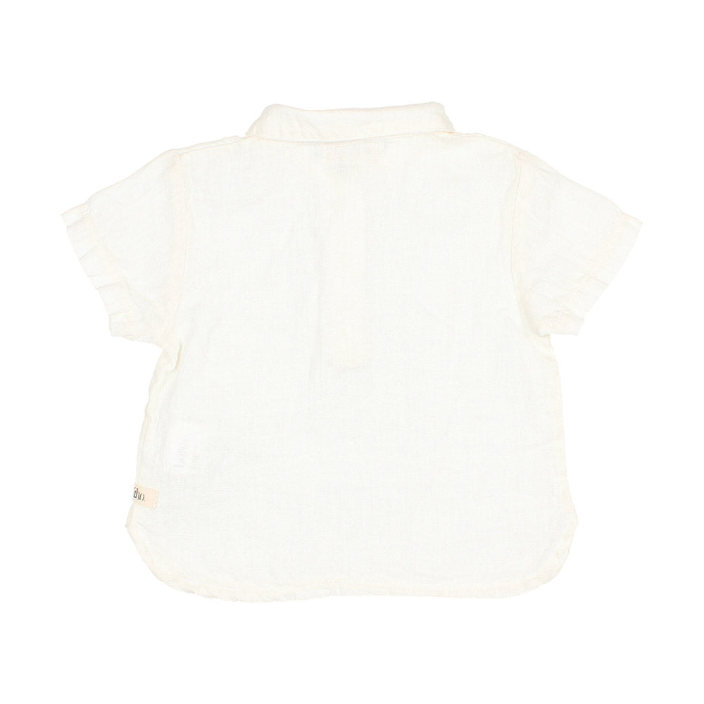 Baby Linen Shirt - Ecru