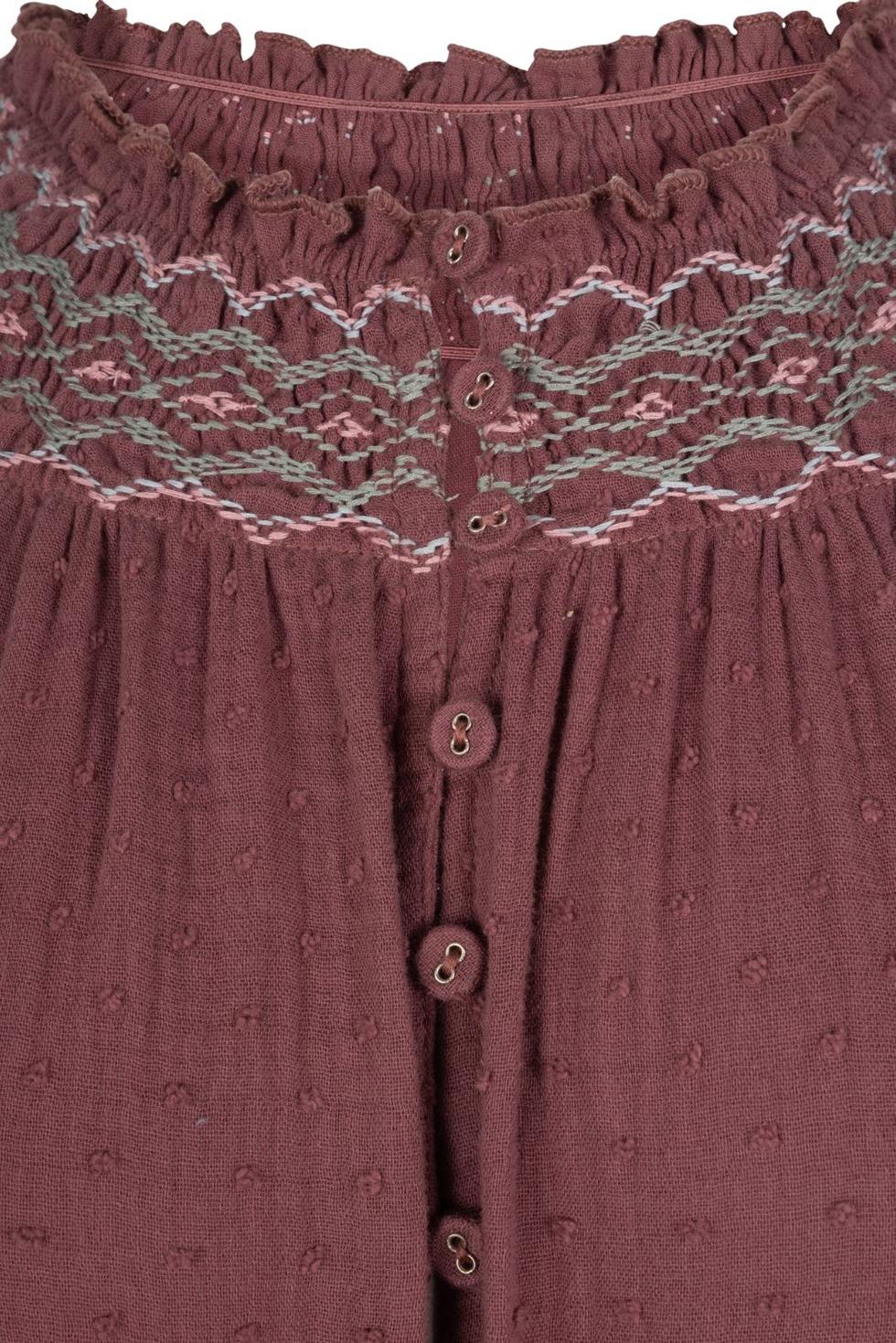 Lucy Dress in Vintage Wine