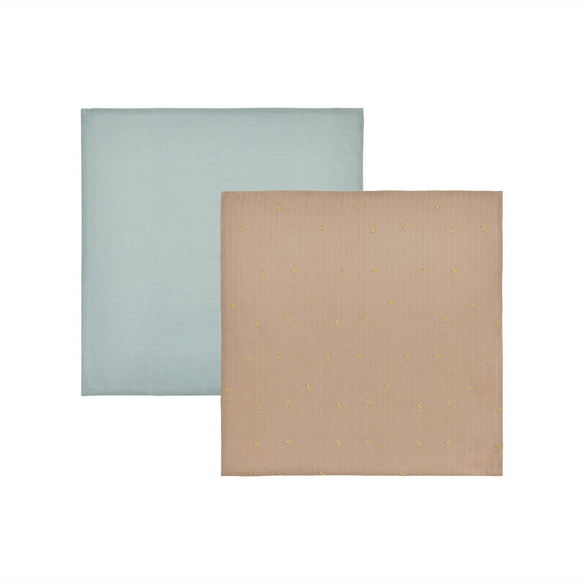 Yummy Muslin - Blue / Camel