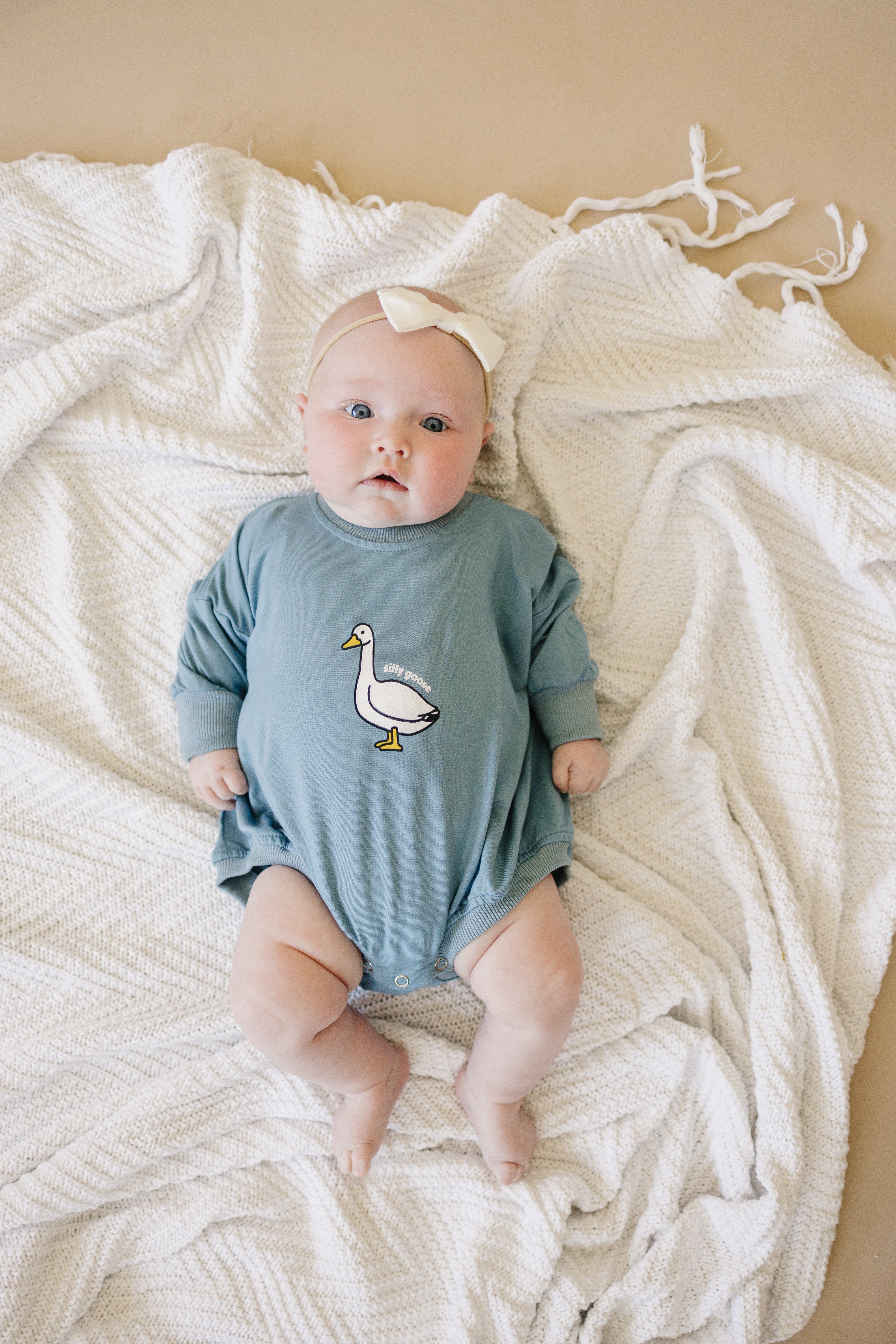 Silly Goose Bamboo Baby Romper