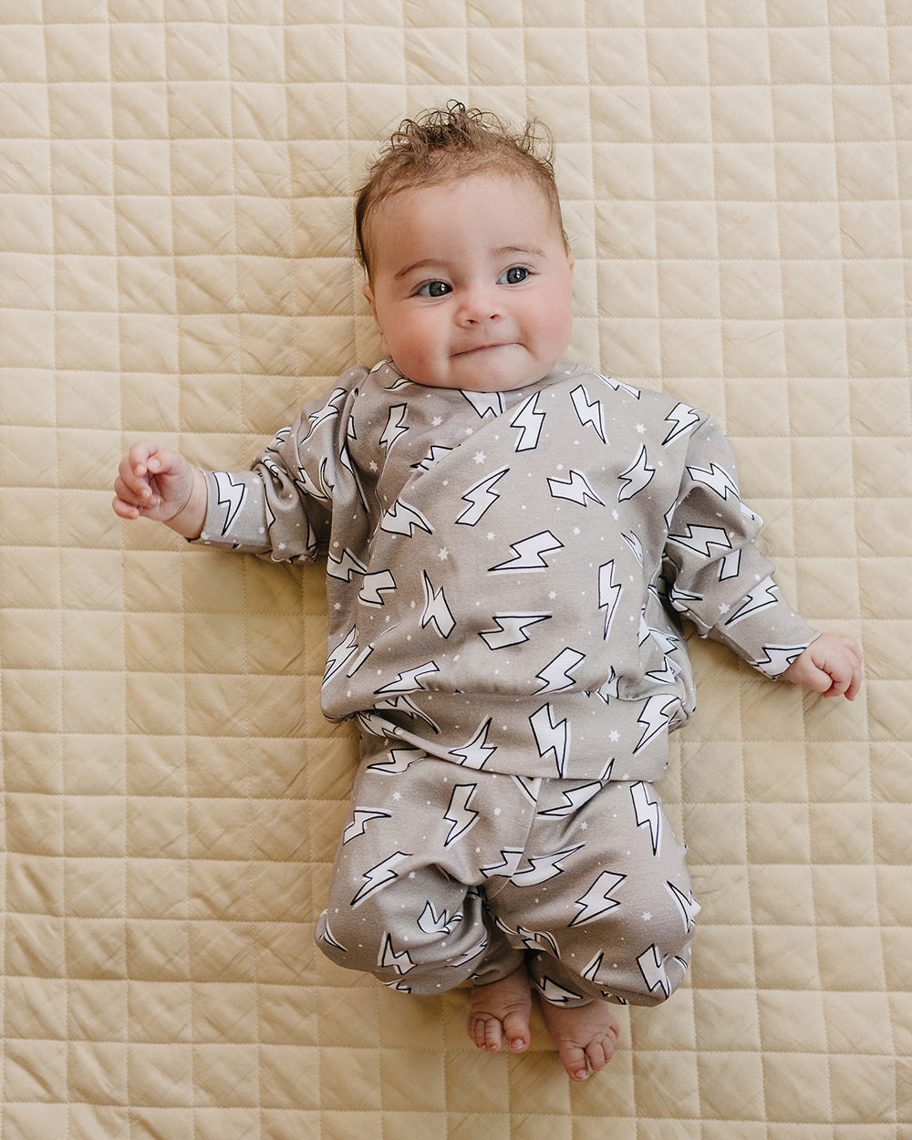 Jogger Set | Latte Bolts