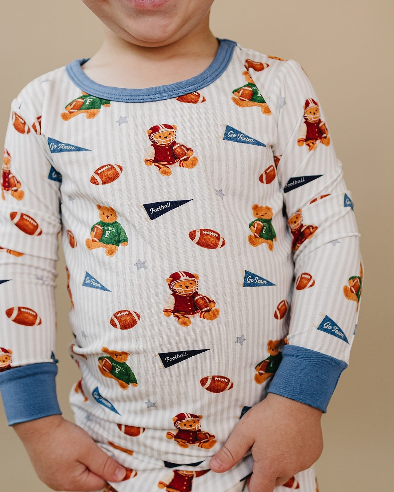 Bamboo Two Piece Set | Touchdown Teddy