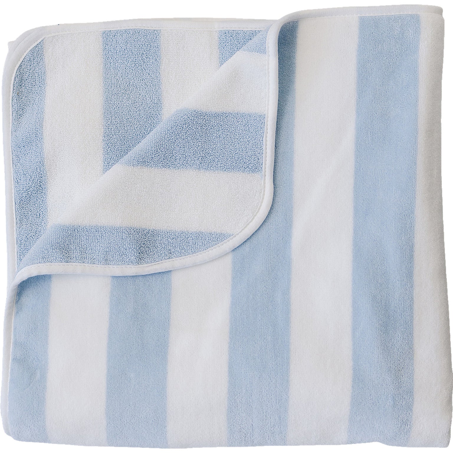 Seaside Stripe Organic Cotton Beach Towel