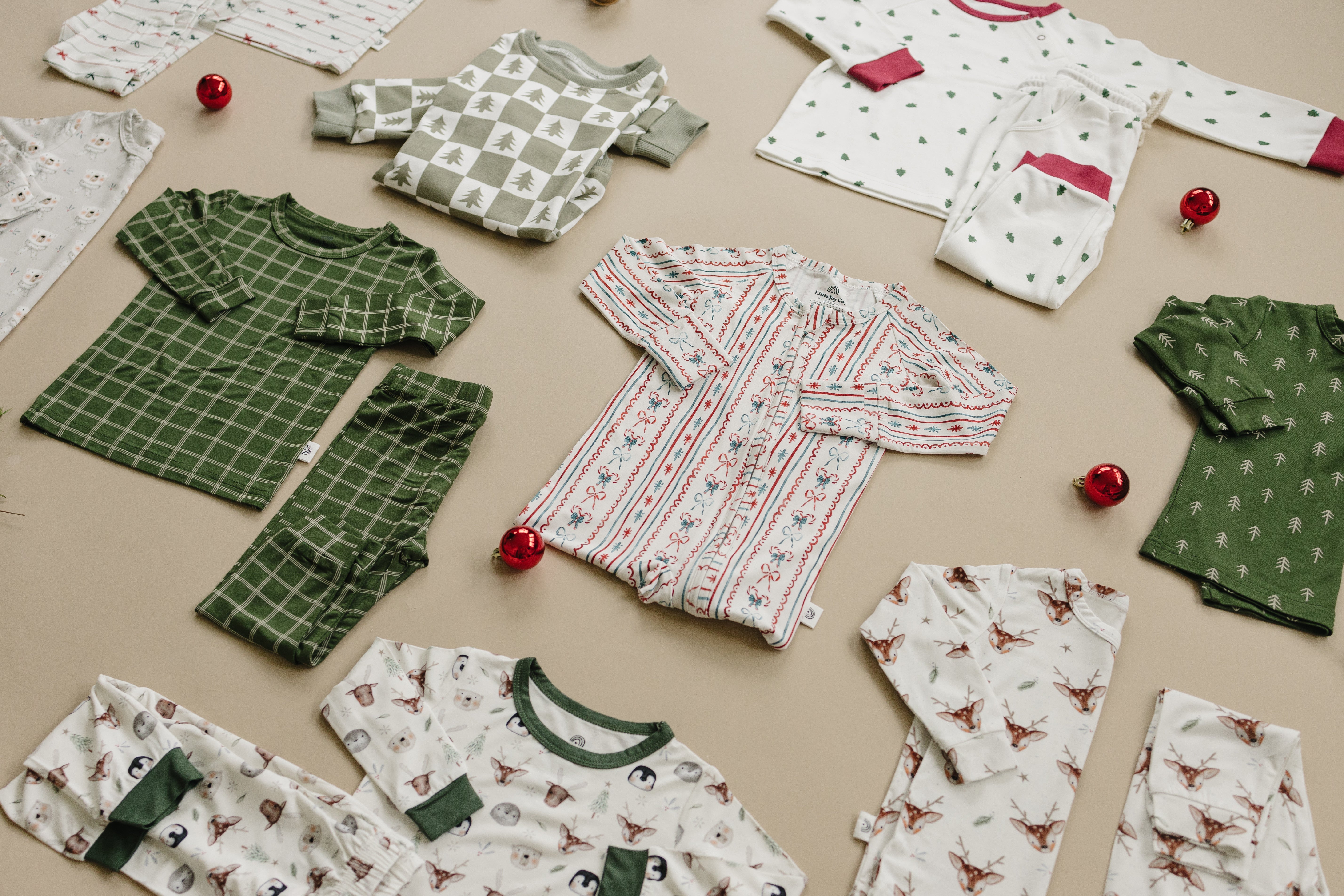 Candy Cane Lane Zippy Romper
