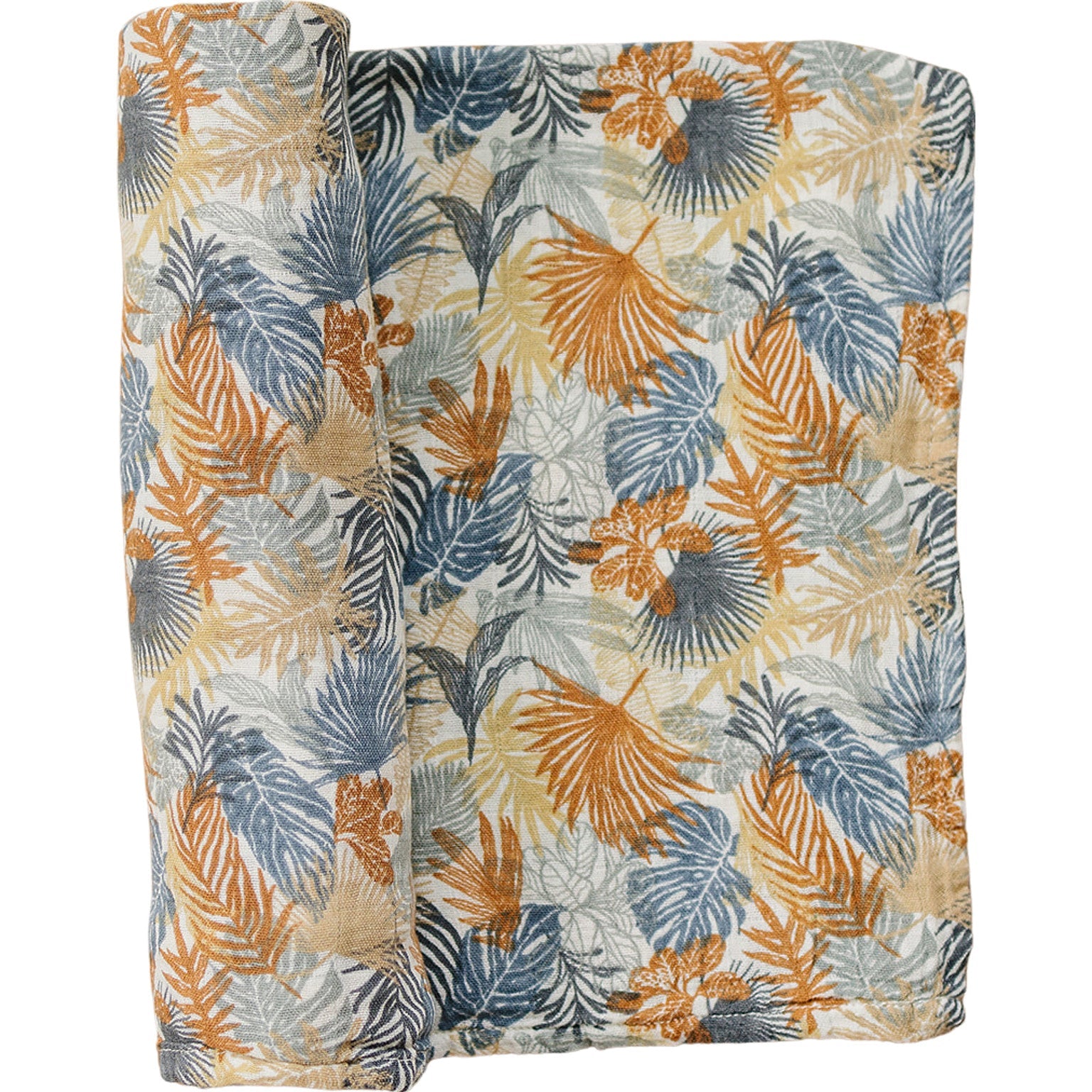 Paradise Palms Muslin Swaddle Blanket  Mebie Baby   