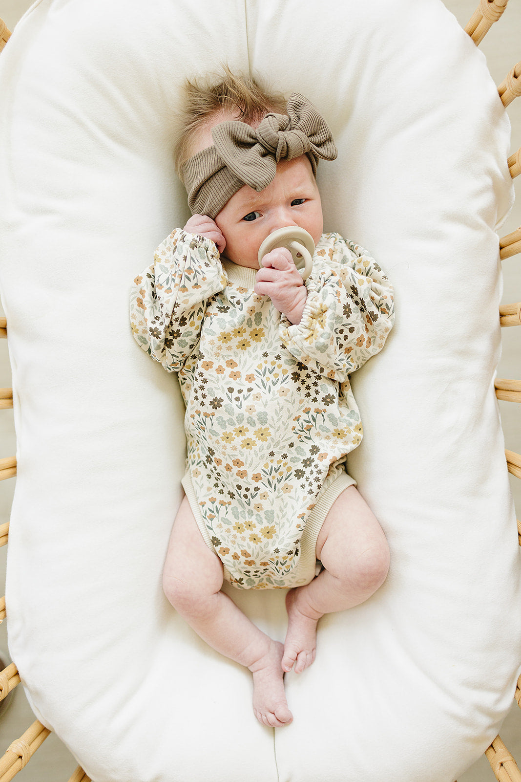 Bloom French Terry Bodysuit  Mebie Baby   