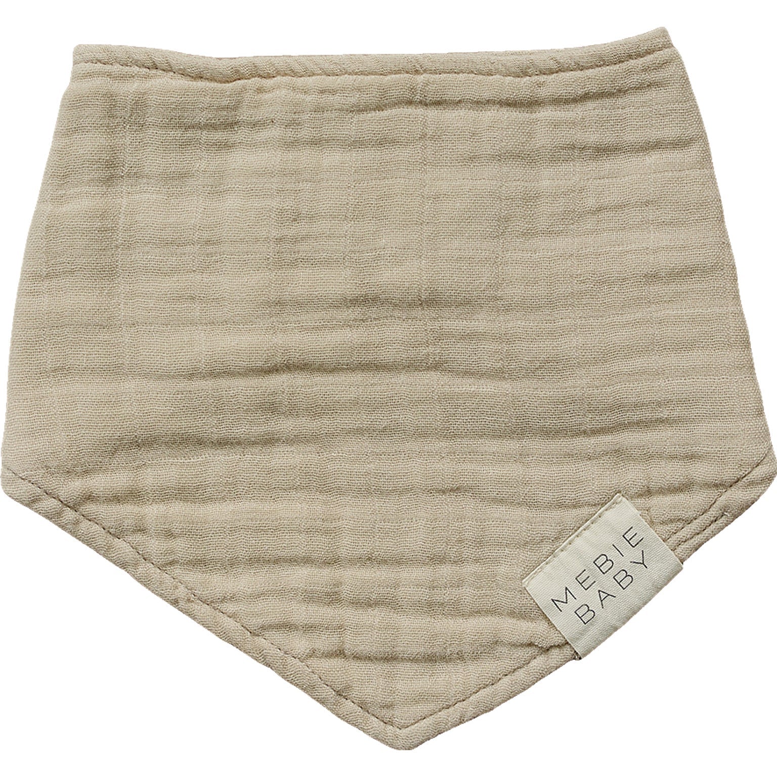 Oatmeal Muslin Bib Muslin Bib Mebie Baby   