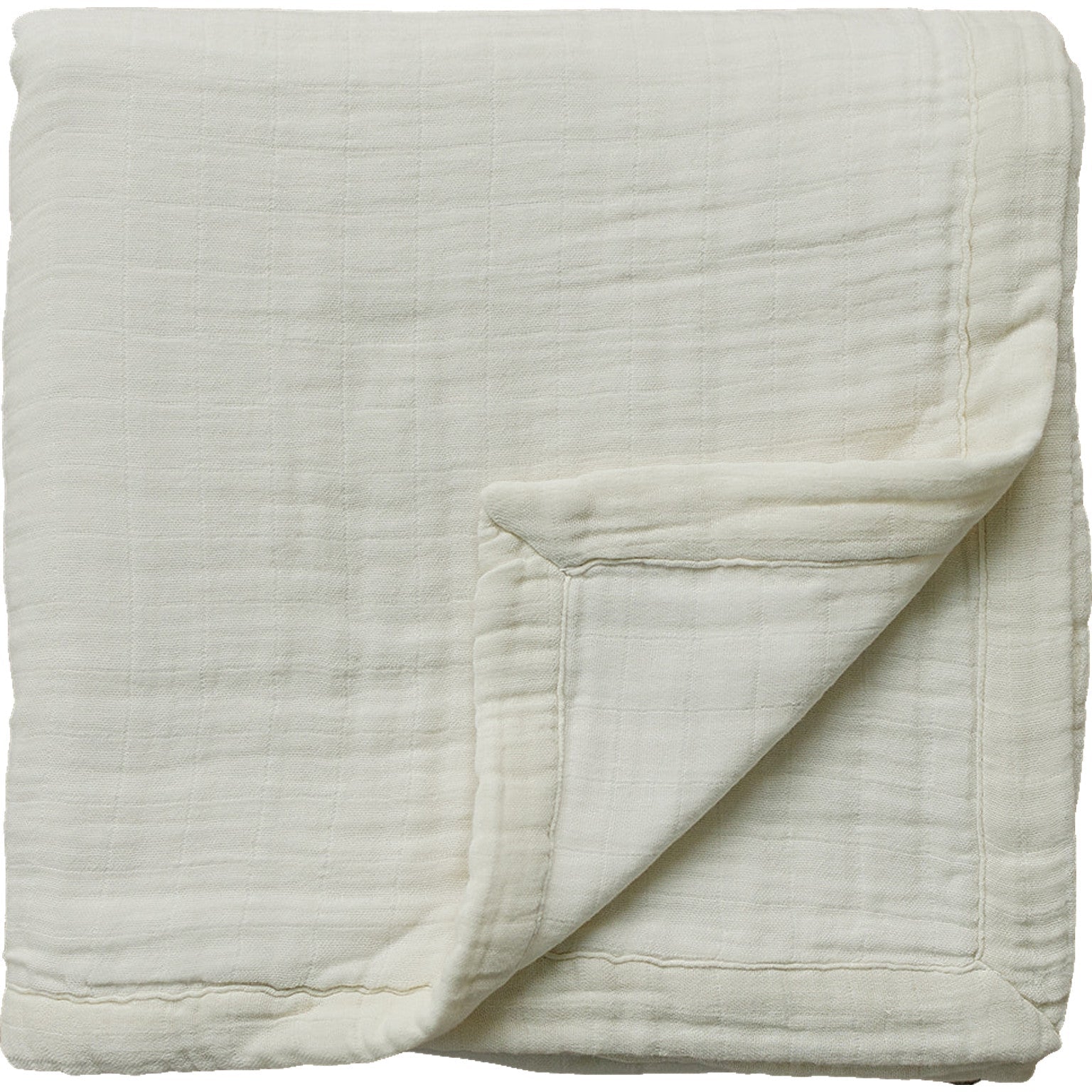 Cream Muslin Quilt  Mebie Baby   