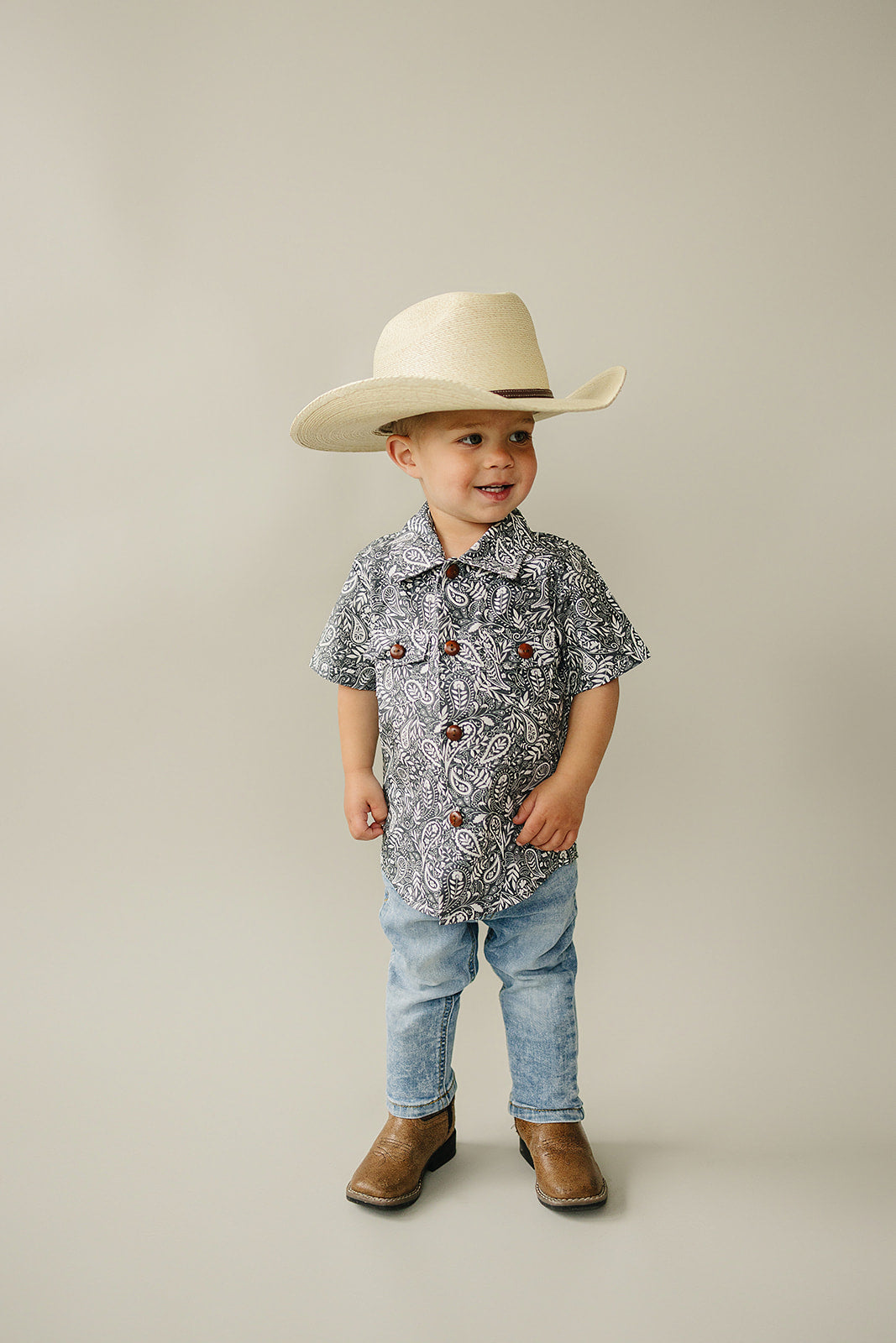 Paisley Button Up Shirt