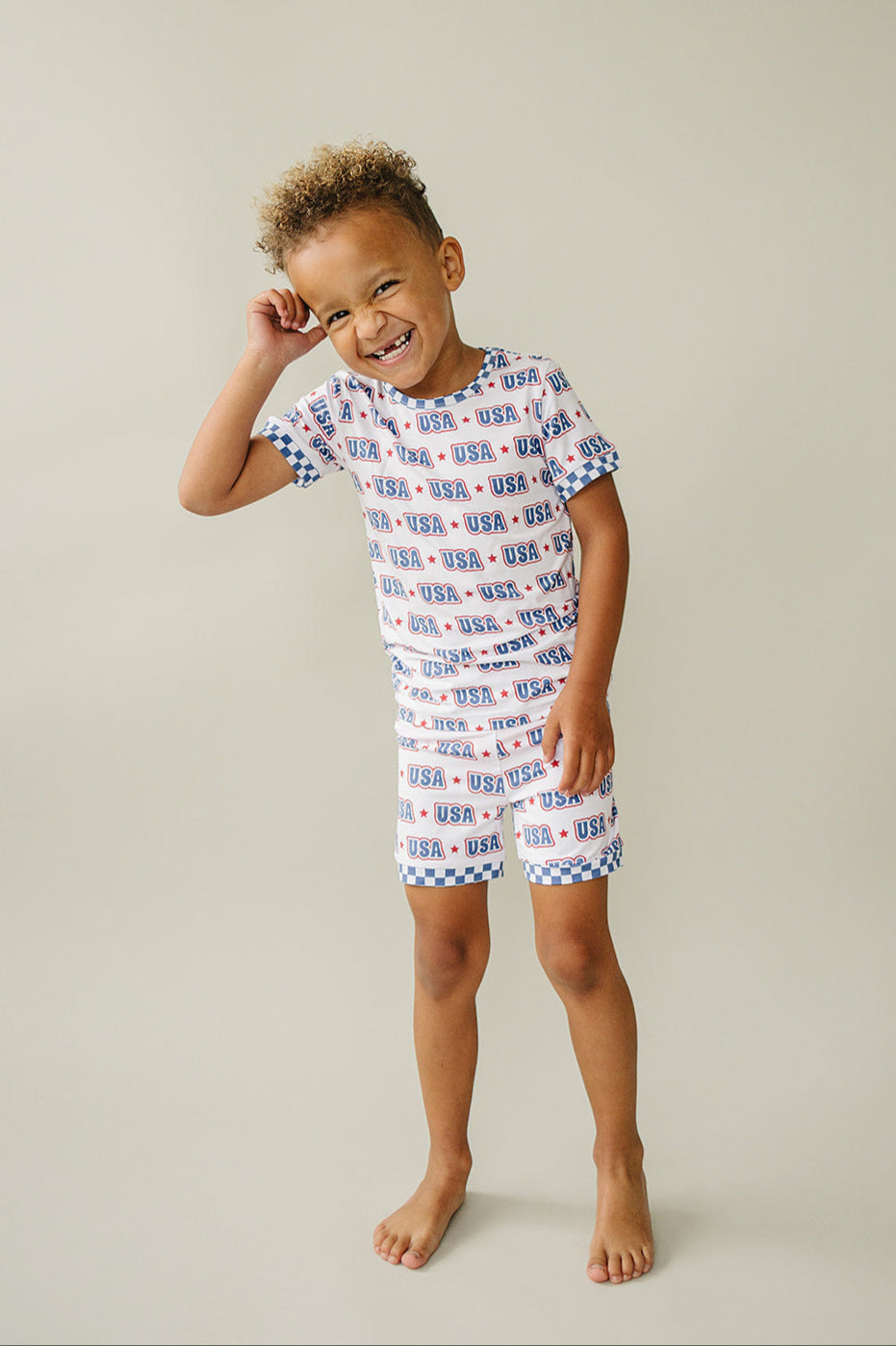 Bamboo Shorts Set | USA