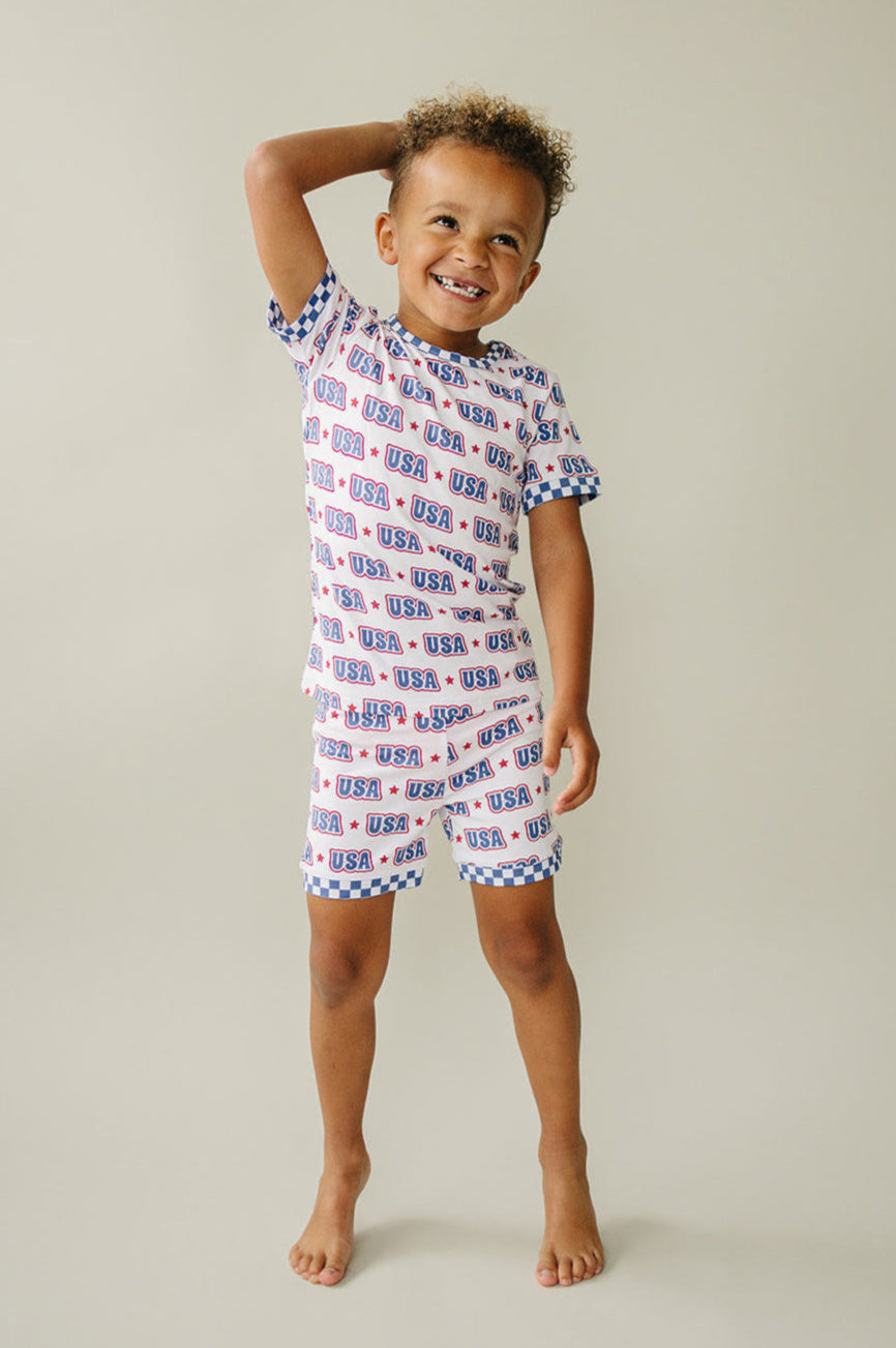 Bamboo Shorts Set | USA