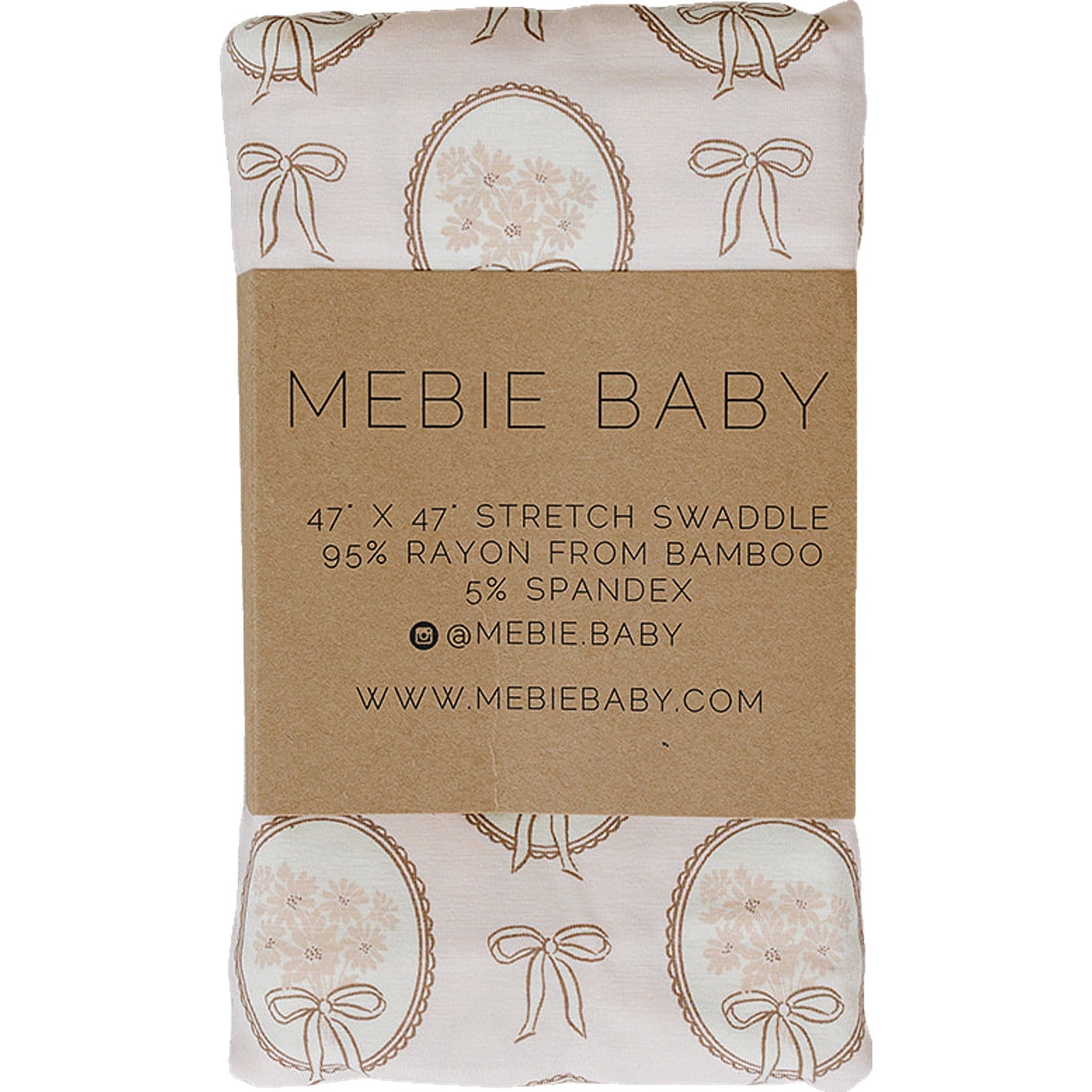 Vintage Bouquet Bamboo Stretch Swaddle