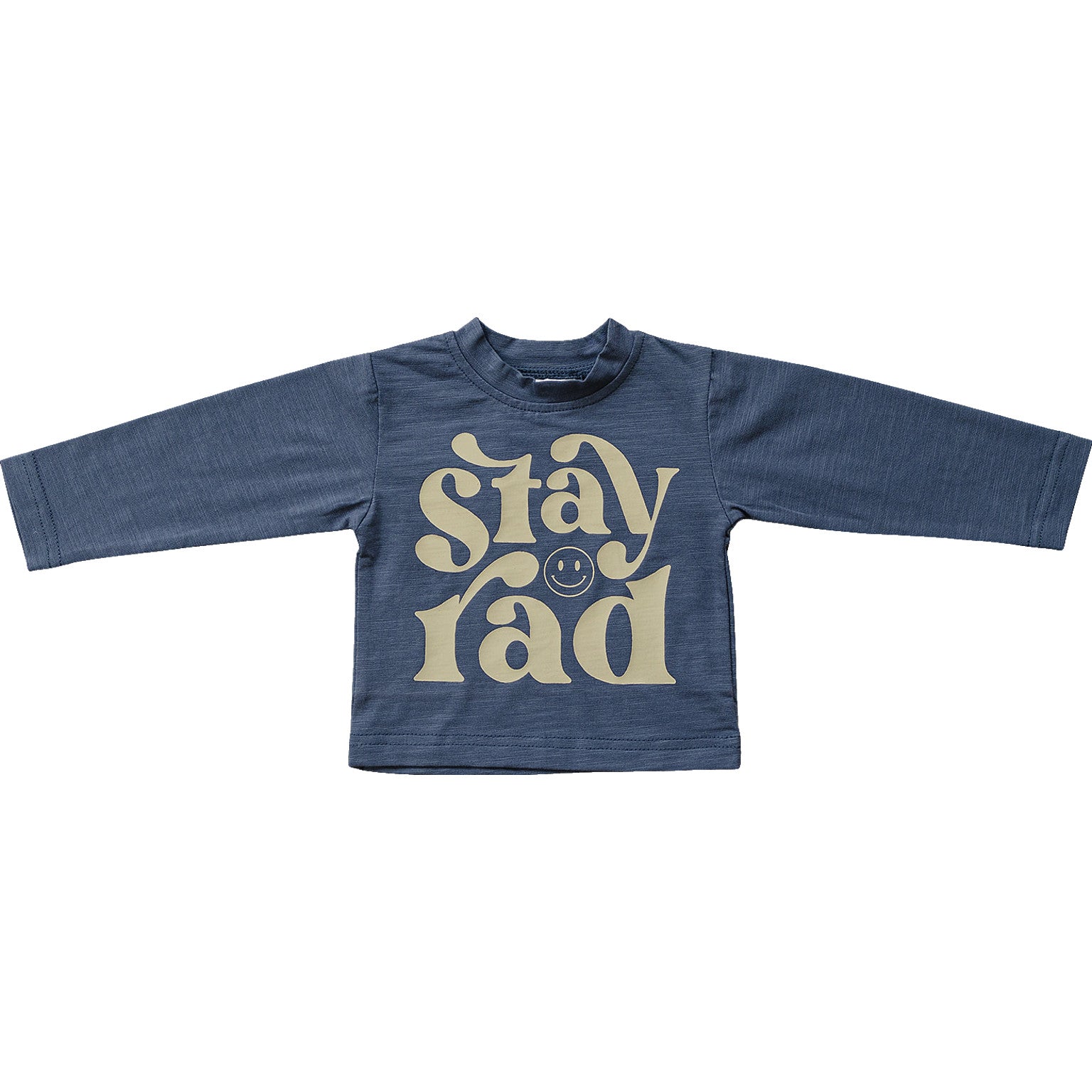 Stay Rad Long Sleeve Cotton Tee  Mebie Baby   