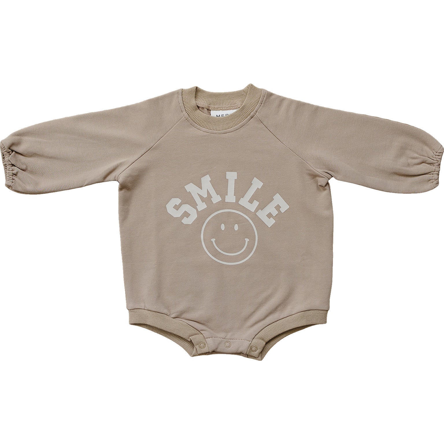 Smile French Terry Bodysuit  Mebie Baby   