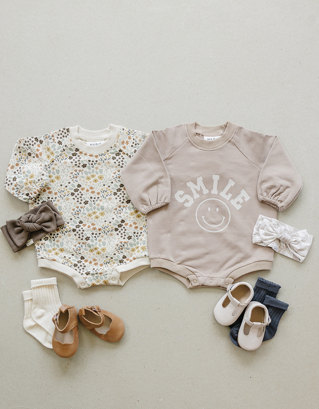 Bloom French Terry Bodysuit  Mebie Baby   