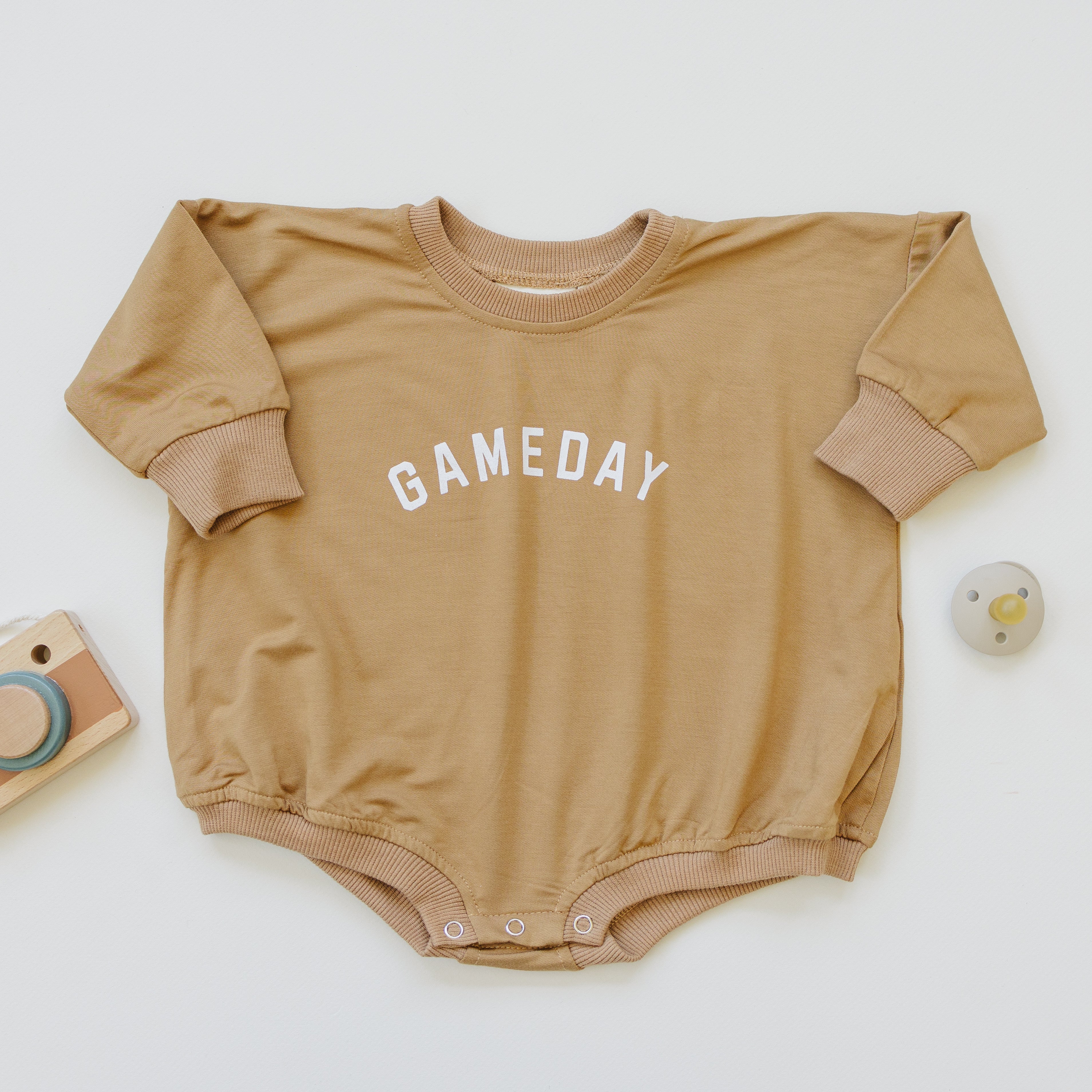 Gameday Bamboo Bubble Romper