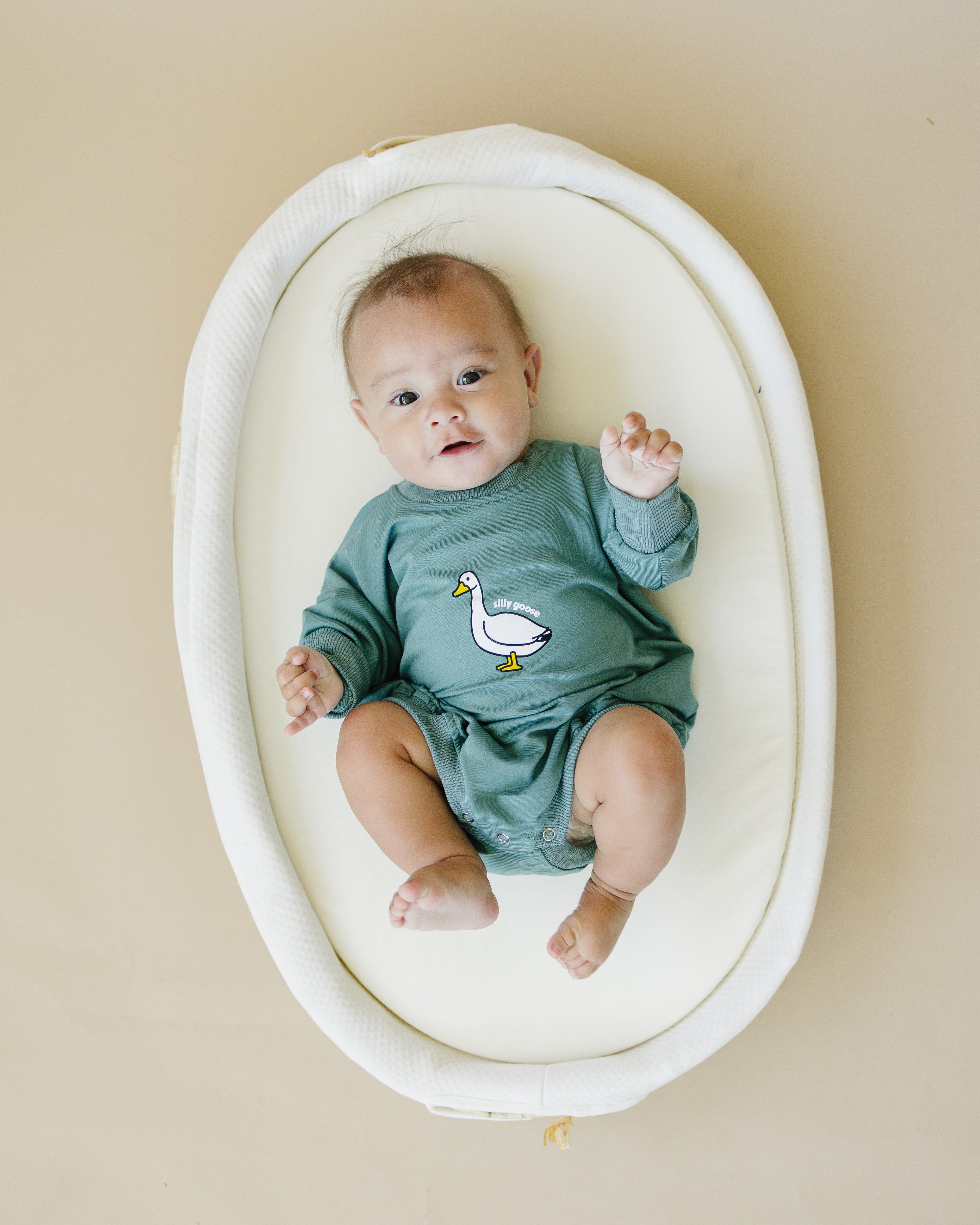 Silly Goose Bamboo Baby Romper