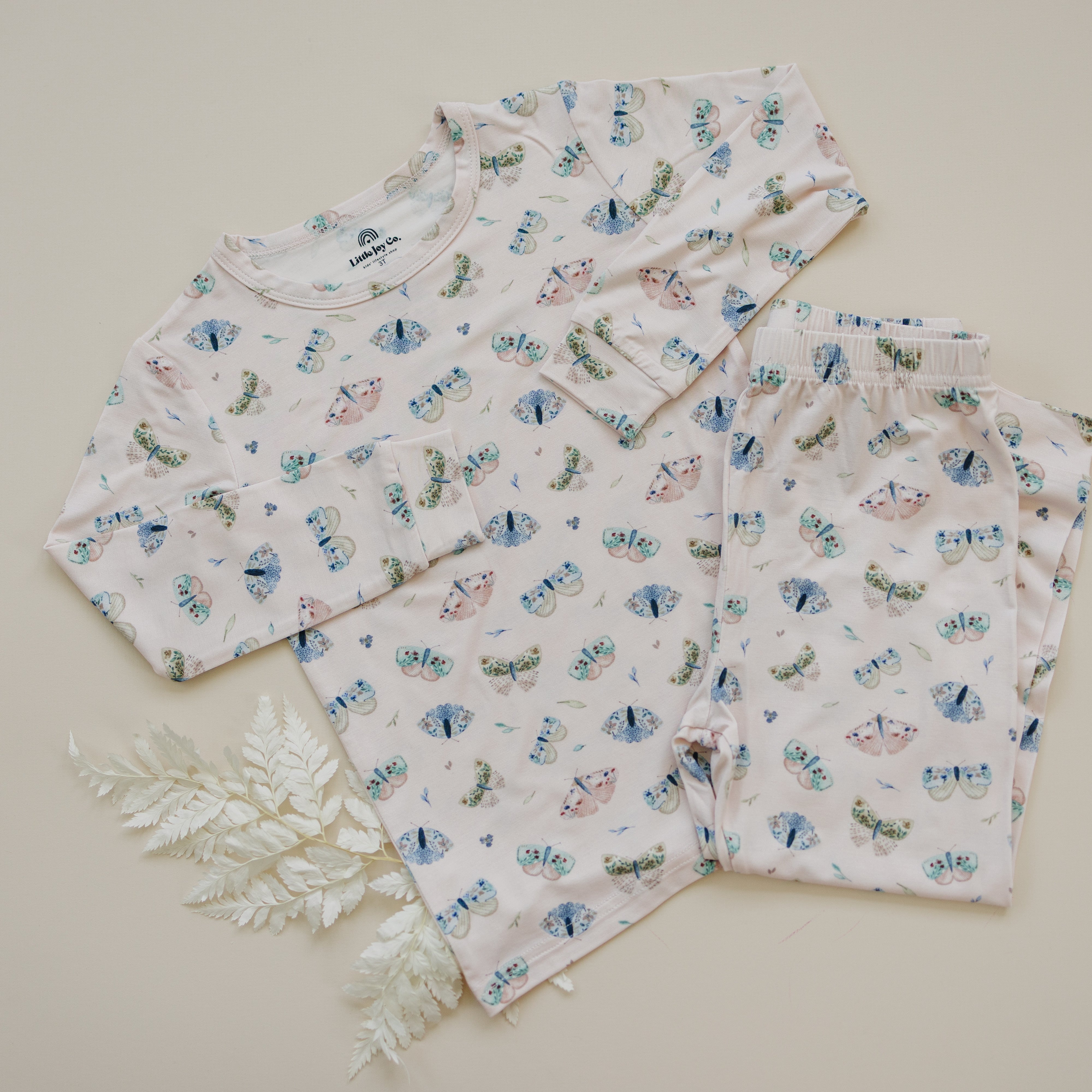 Luna Moths 2pc Bamboo Pajama Set