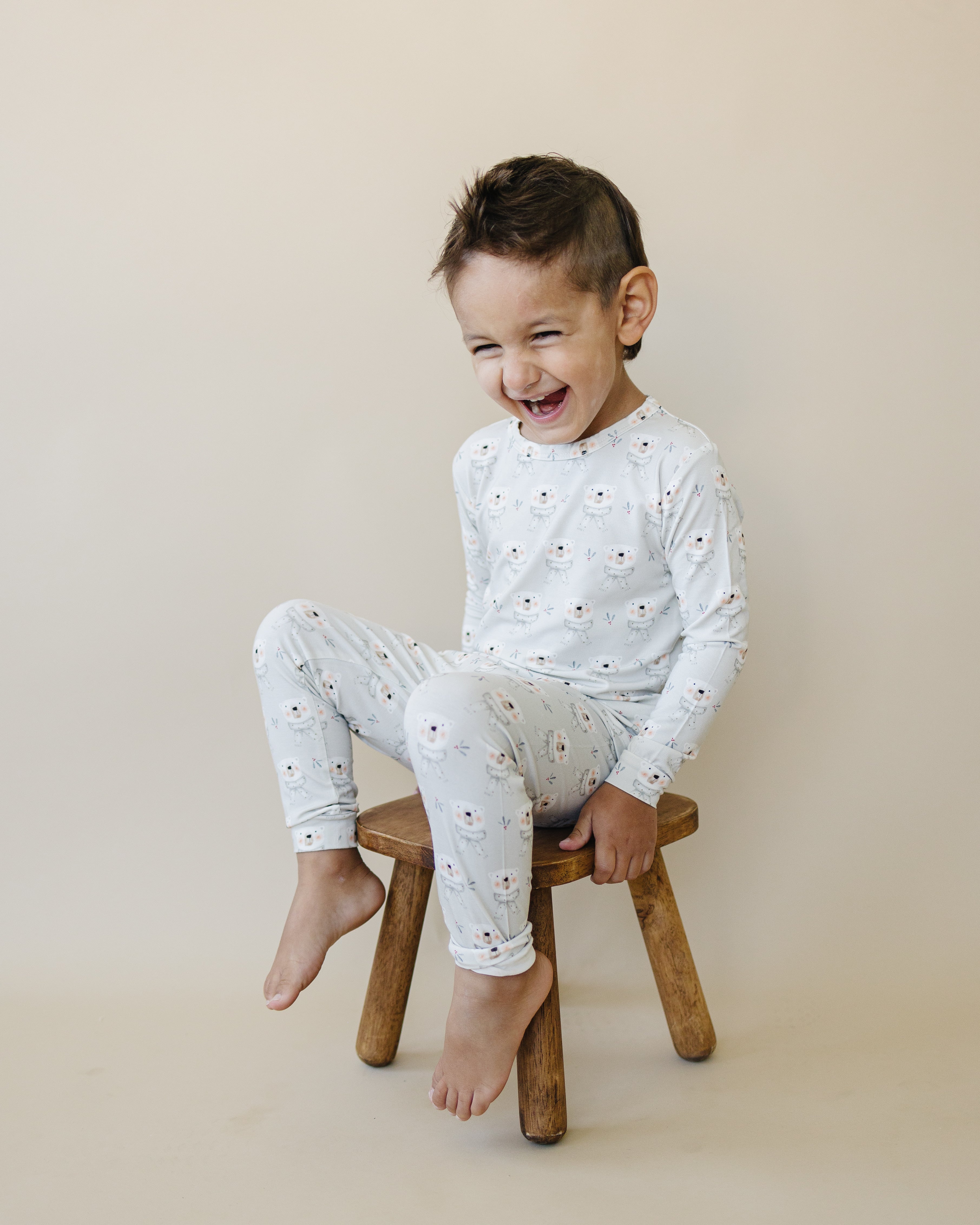 Beary Sleepy 2pc Bamboo Pajamas