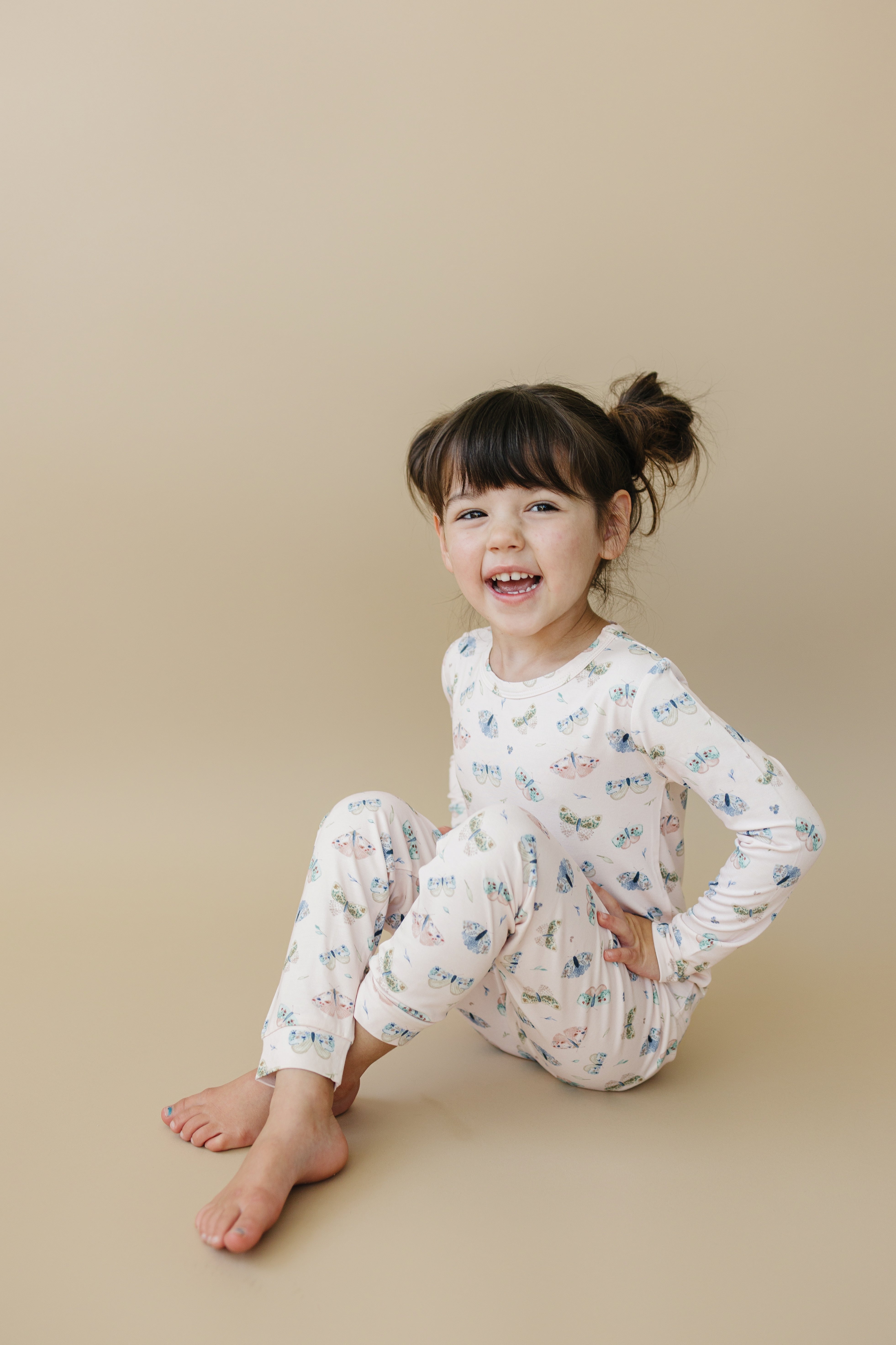 Luna Moths 2pc Bamboo Pajama Set