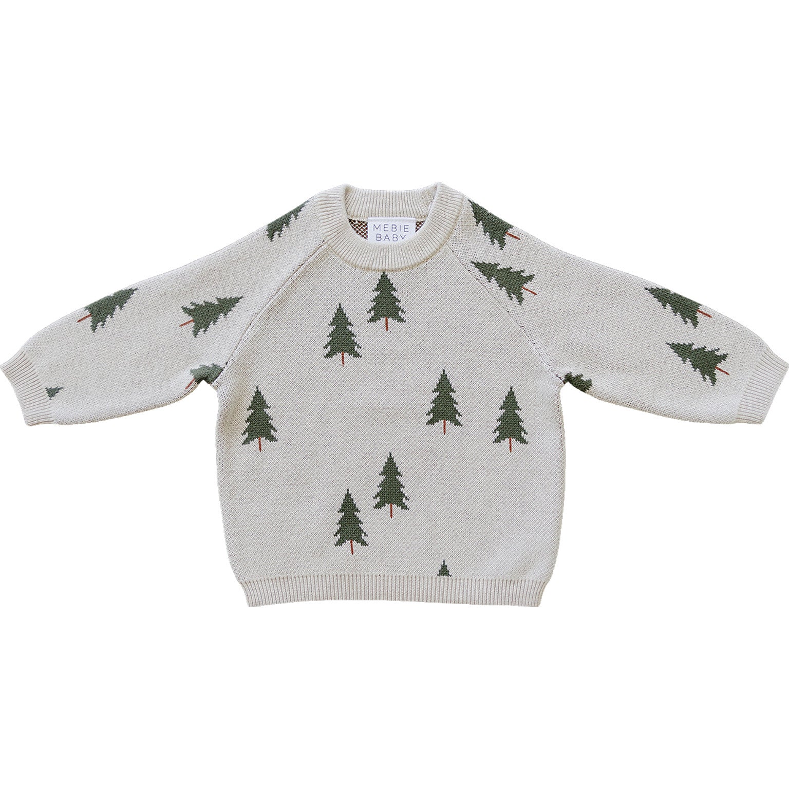 Pine Tree Knit Sweater  Mebie Baby   