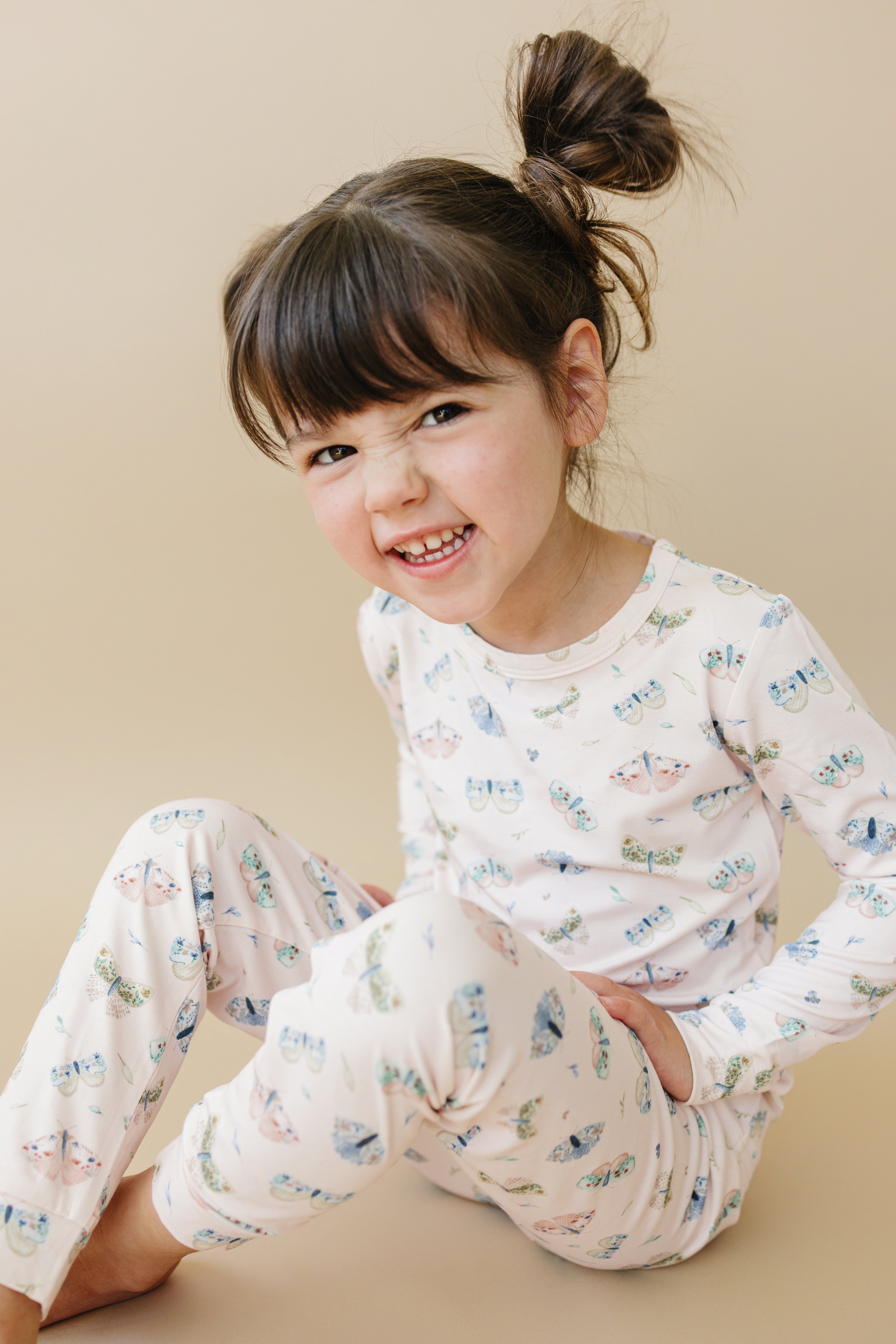 Luna Moths 2pc Bamboo Pajama Set