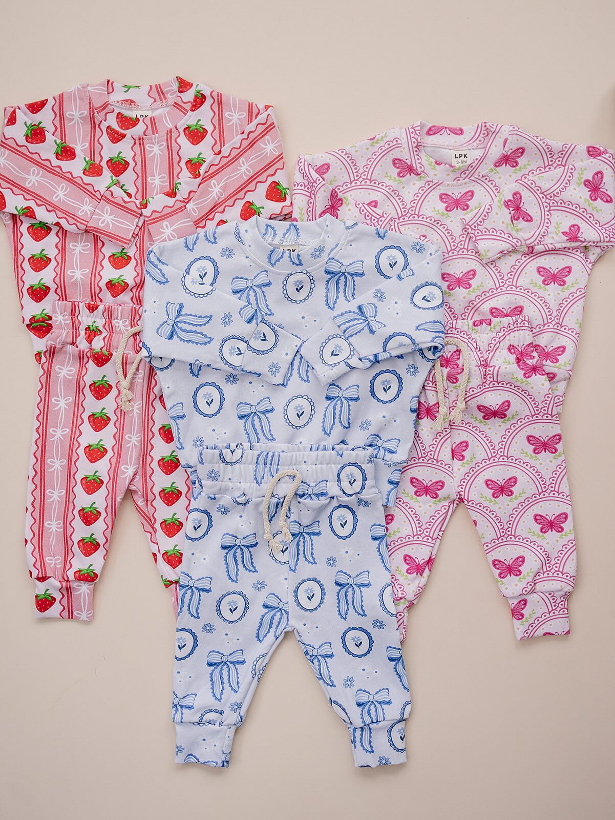 Jogger Set | Pink Butterfly