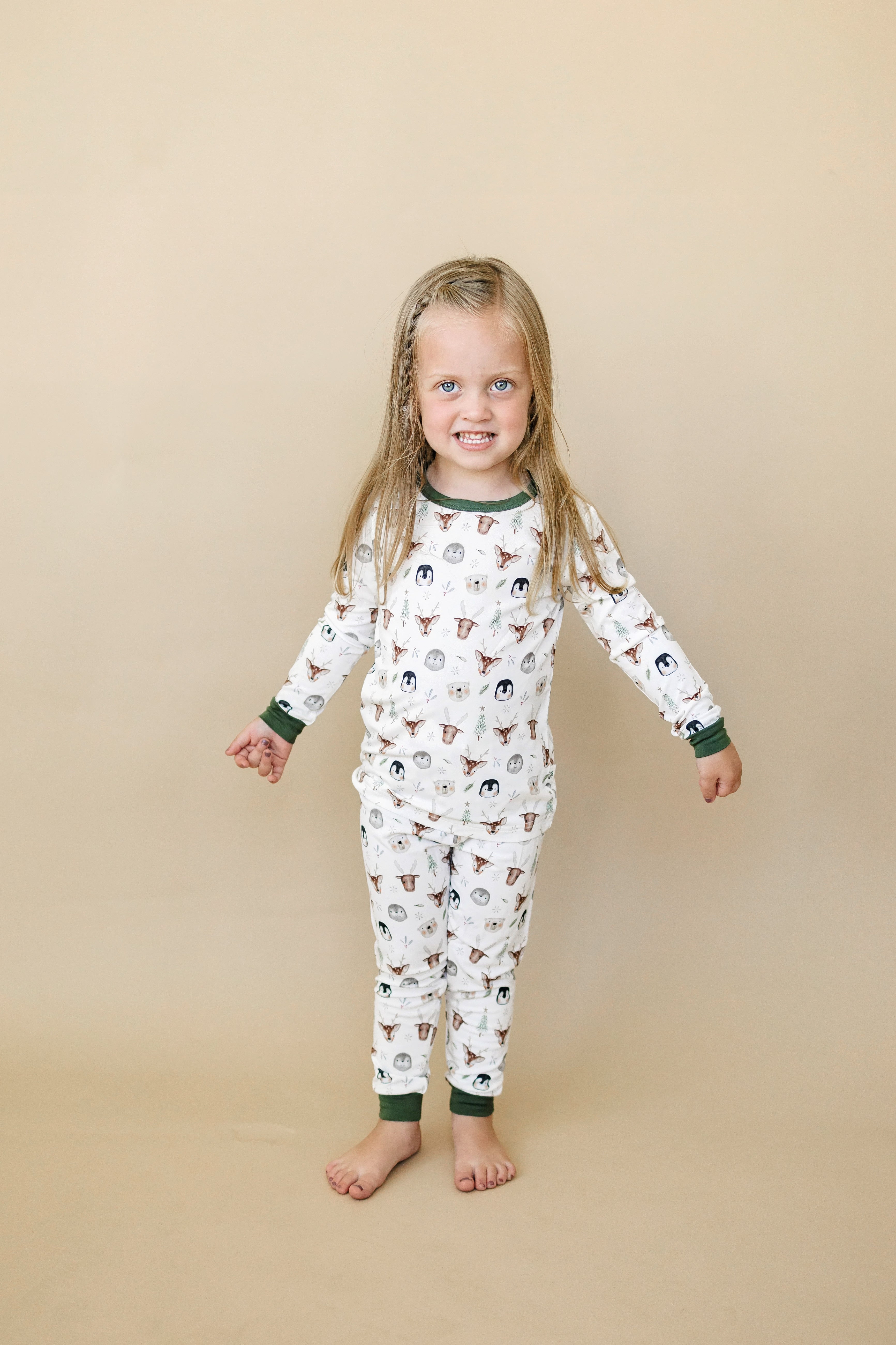 North Pole Pals 2pc Bamboo Pajamas