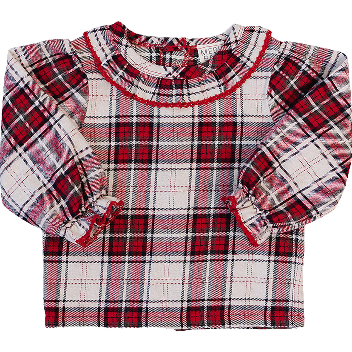 Red Plaid Long Sleeve Shirt