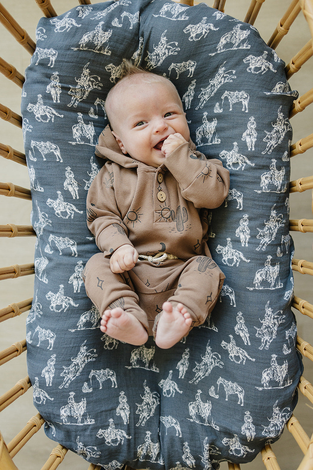 Western Hooded Set  Mebie Baby   