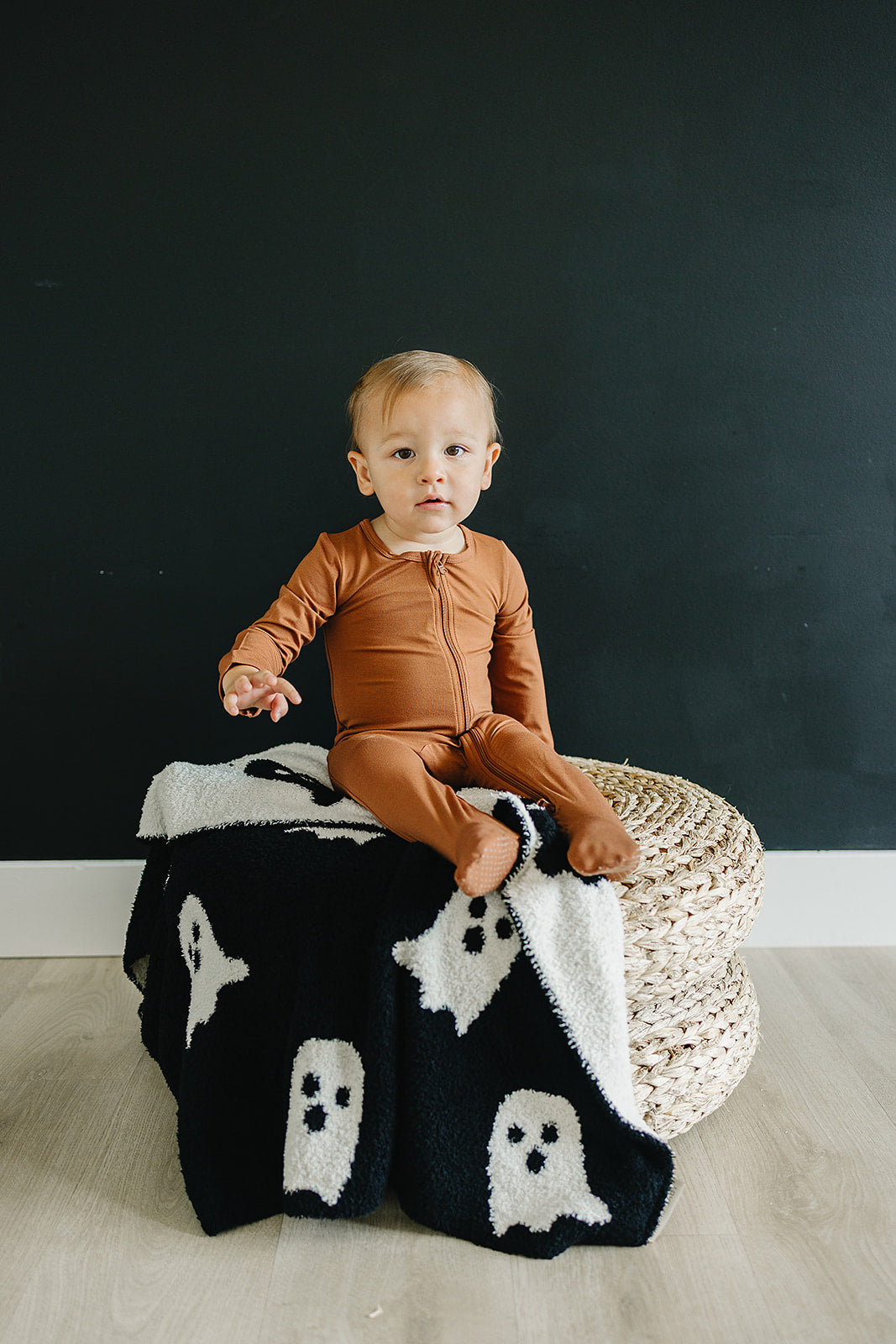 Ghosts Plush Blanket  Mebie Baby   