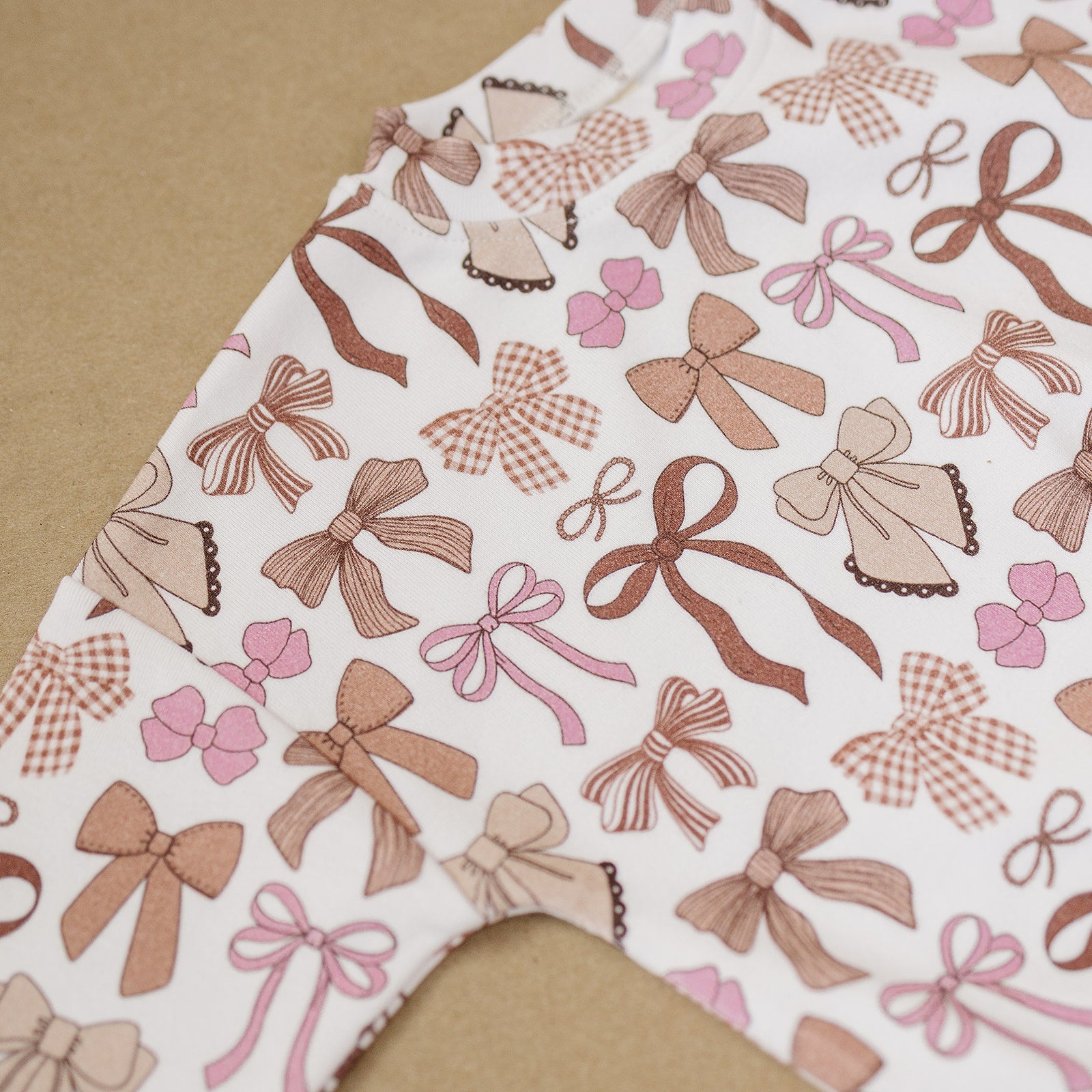 Jogger Set | Mocha Bows