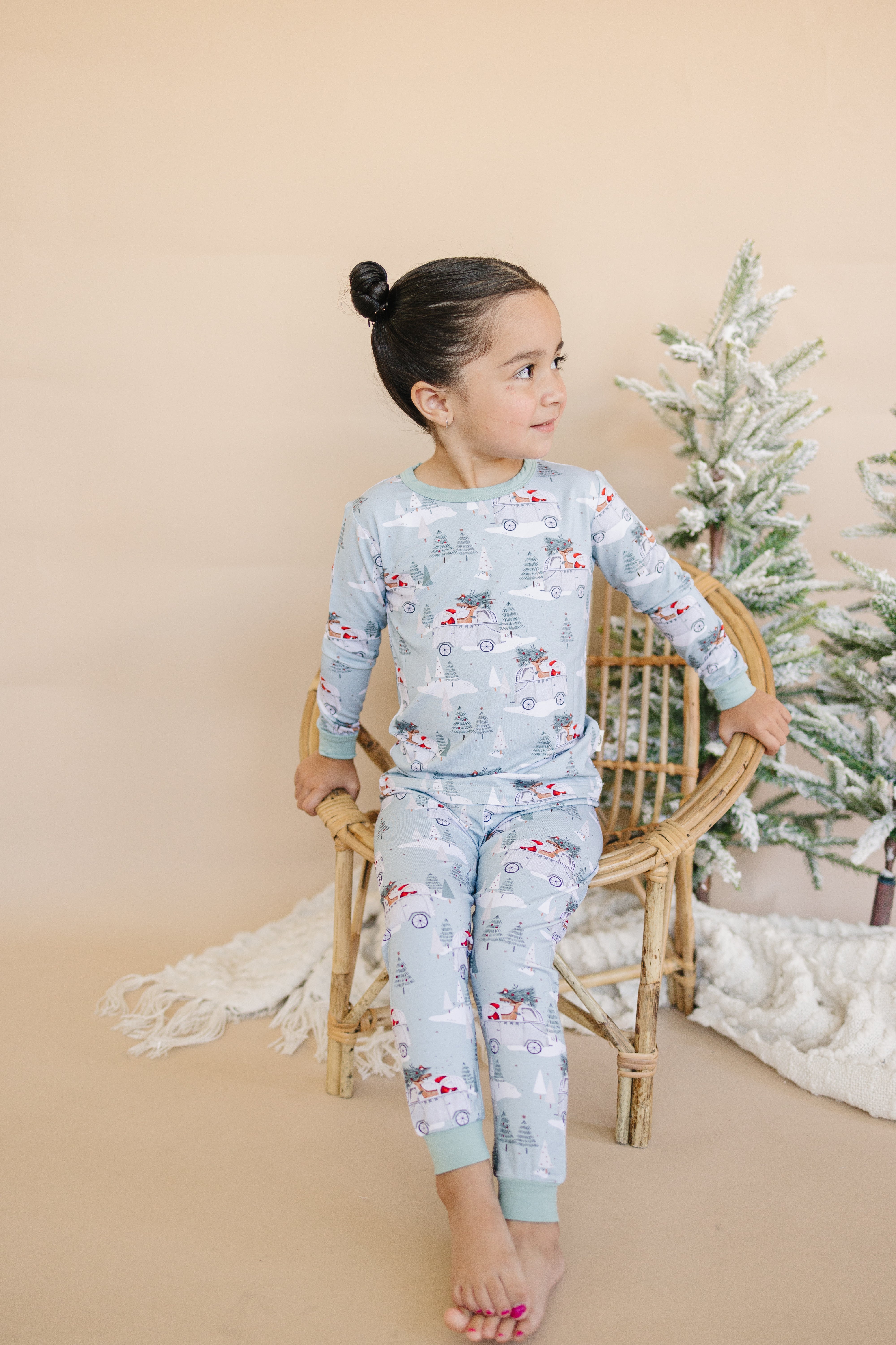 Cruisin' to Christmas 2pc Bamboo Pajamas