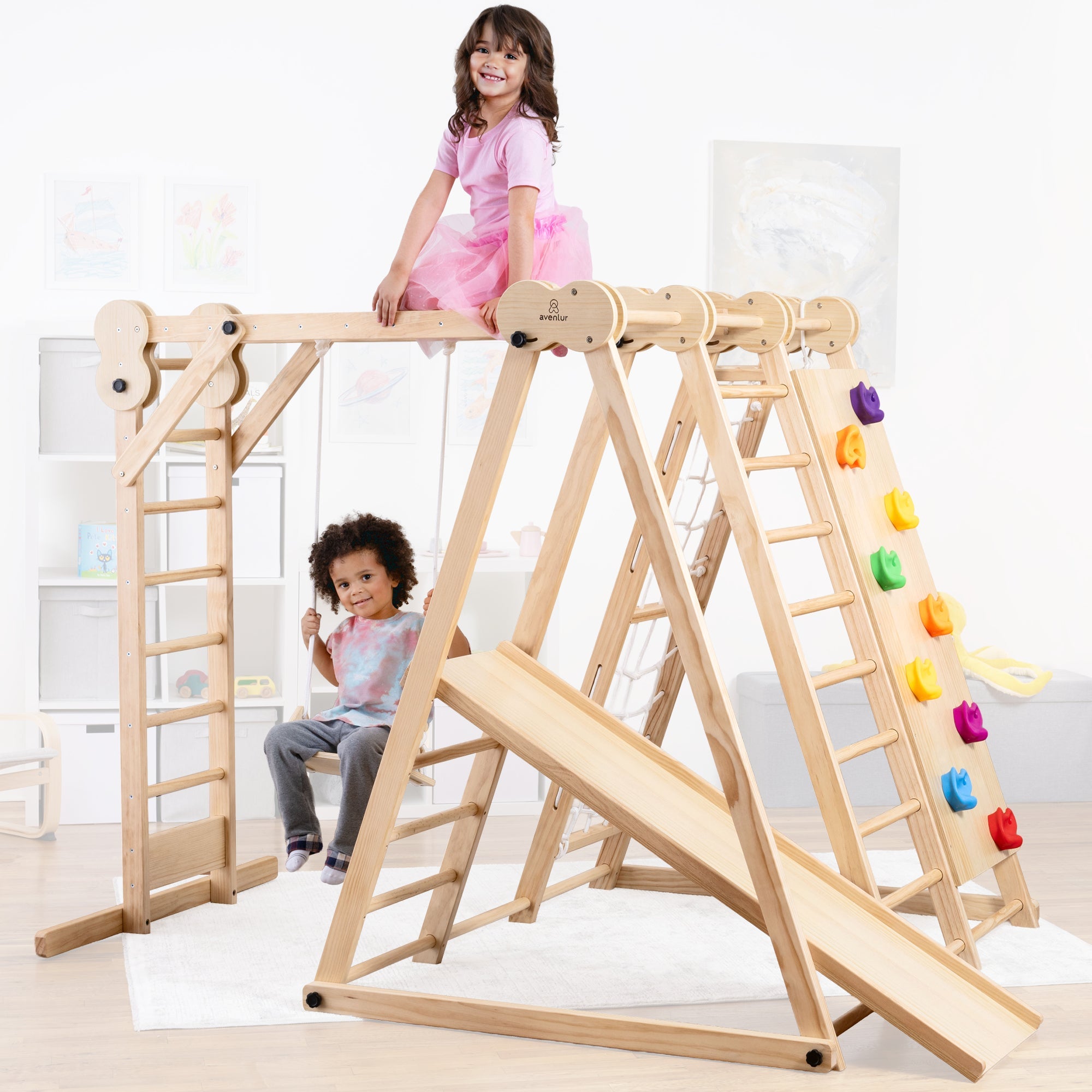 Chestnut | Foldable Jungle Gym
