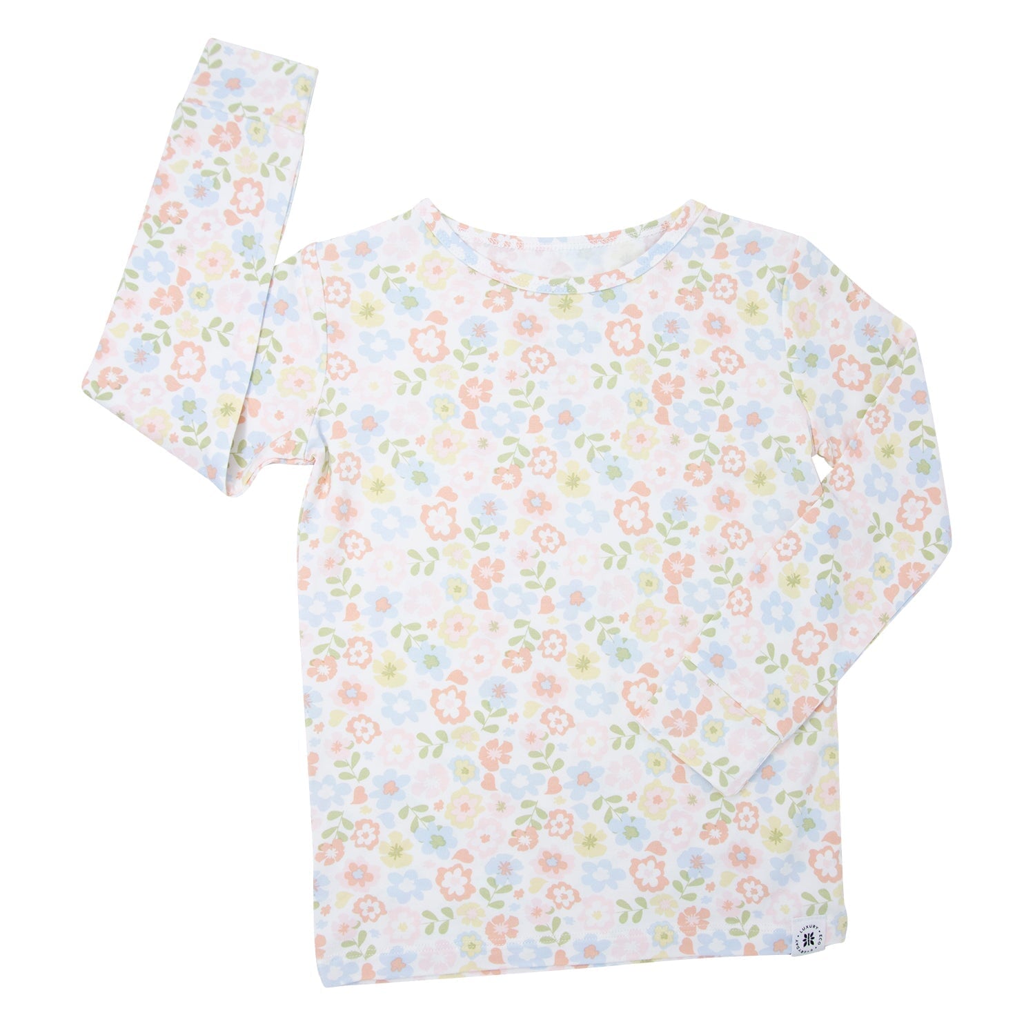 Big Kid Pajama - Pretty Pansy