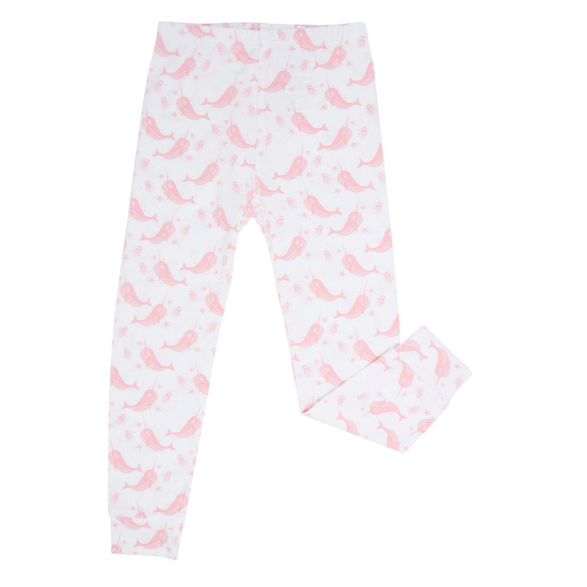 Big Kid Pajama - Narwhal Pink