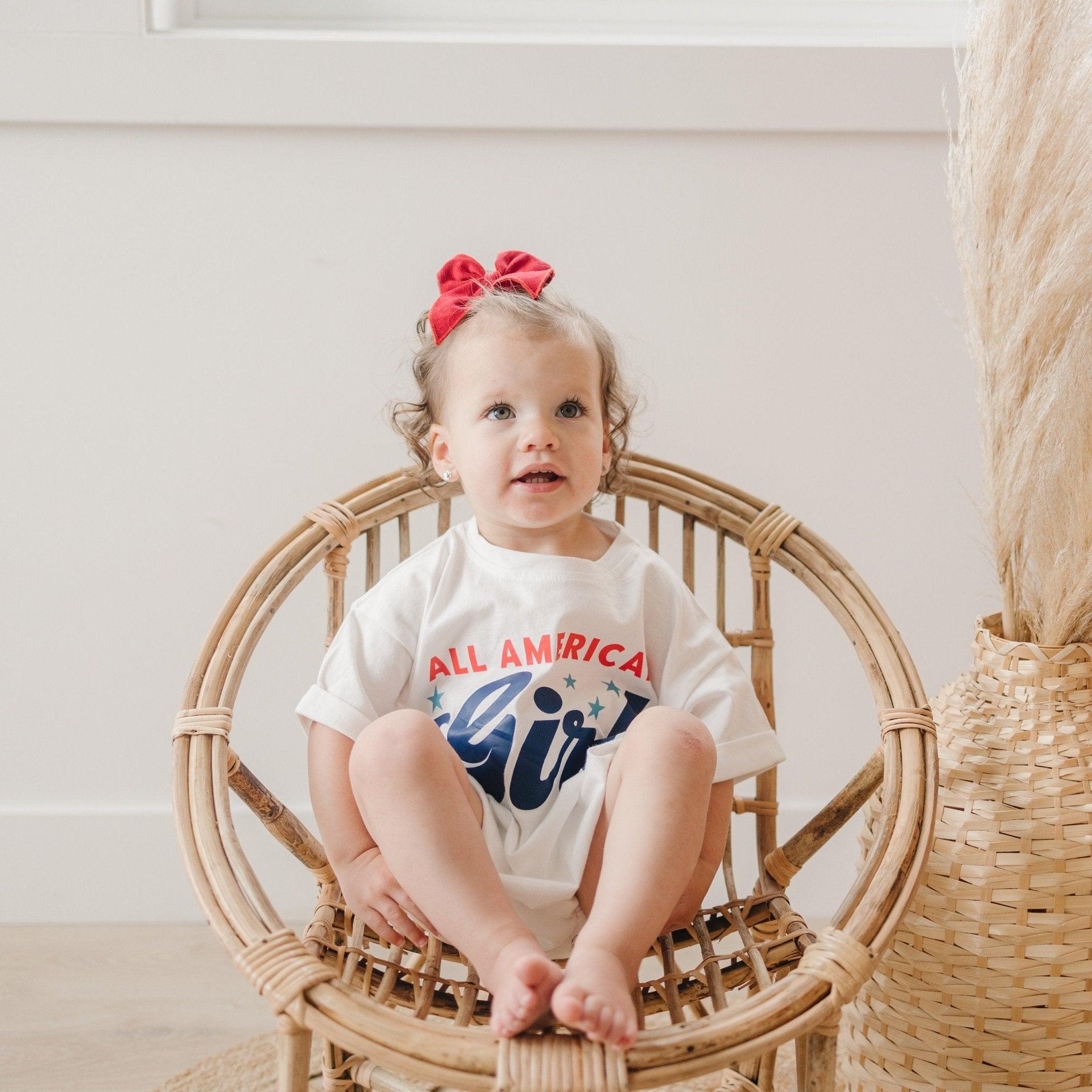 All American Girl T-Shirt Romper