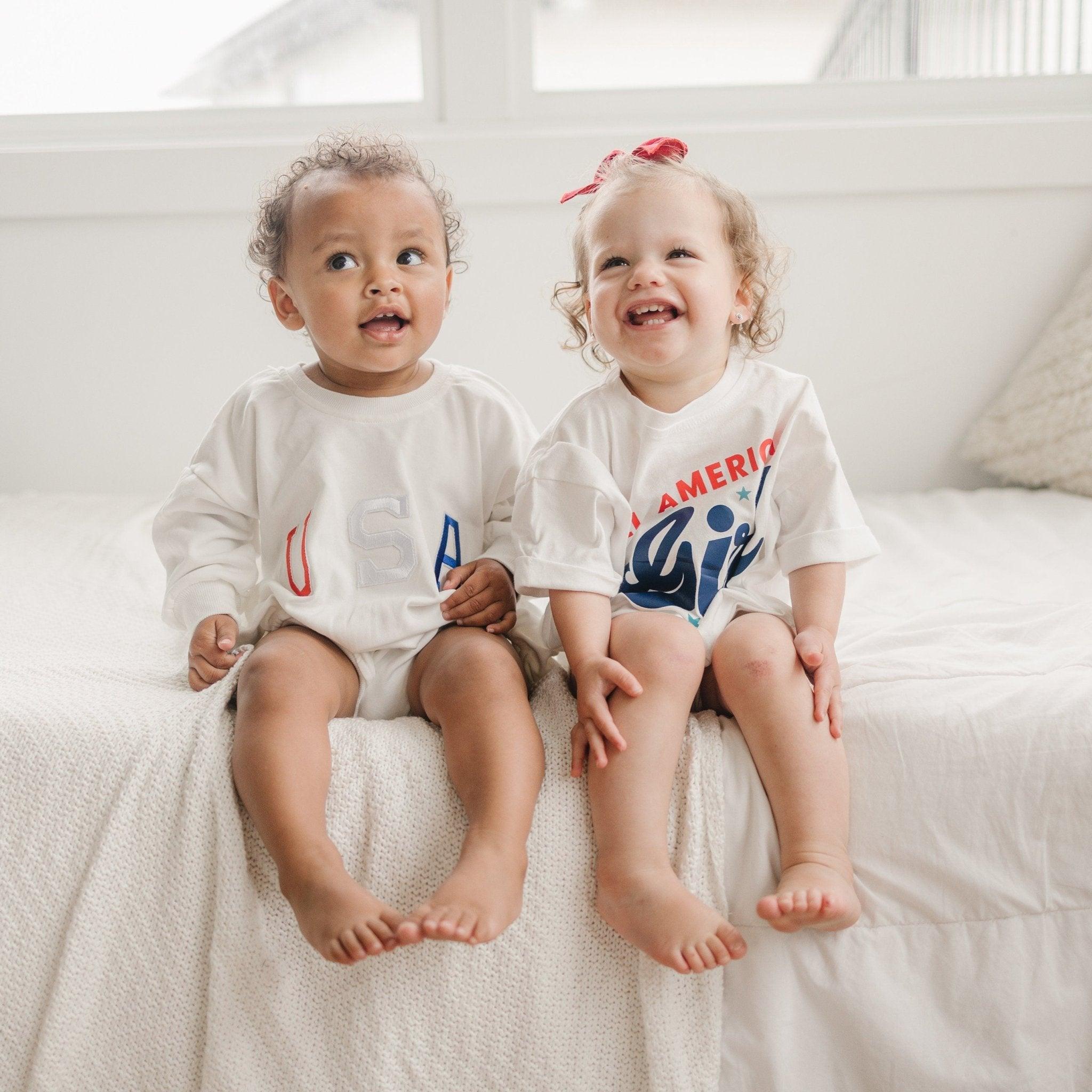 All American Girl T-Shirt Romper