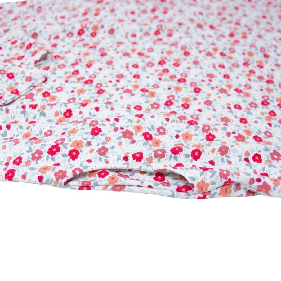 Boho Dress - Crimson Floral