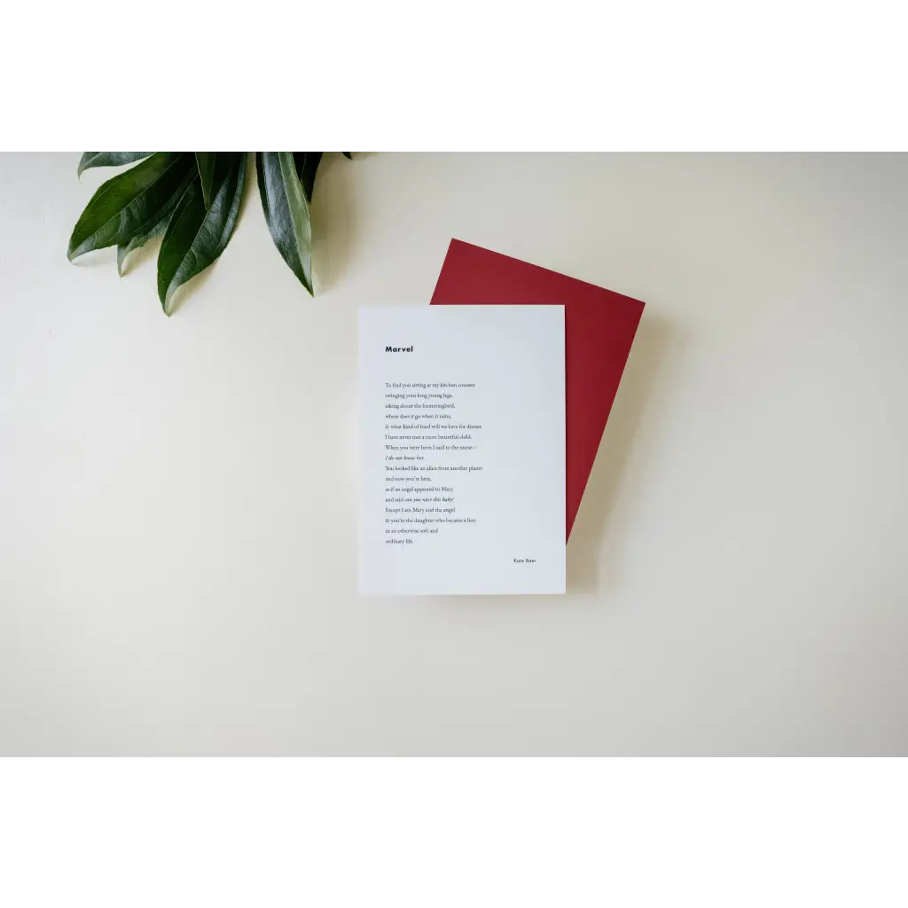 Kate Baer Poem Prints | 5 x 7 | FREE SHIPPING